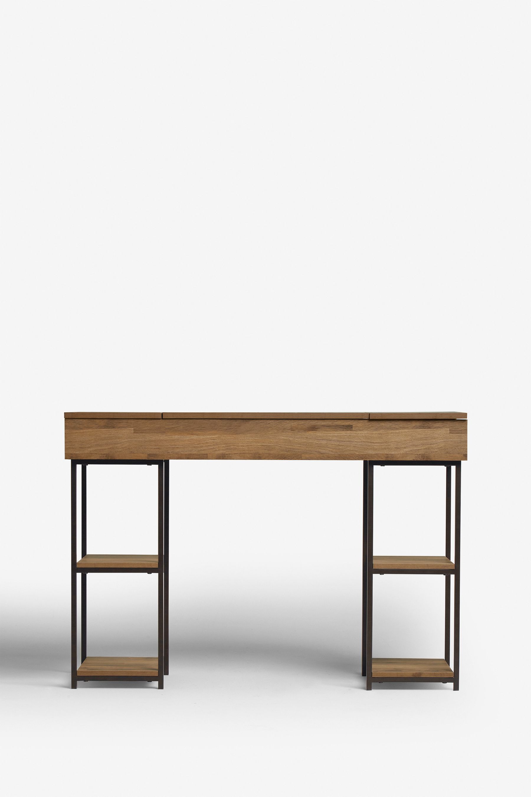 Buy Dark Bronx Oak Effect Multi Height Desk from the Next UK online shop