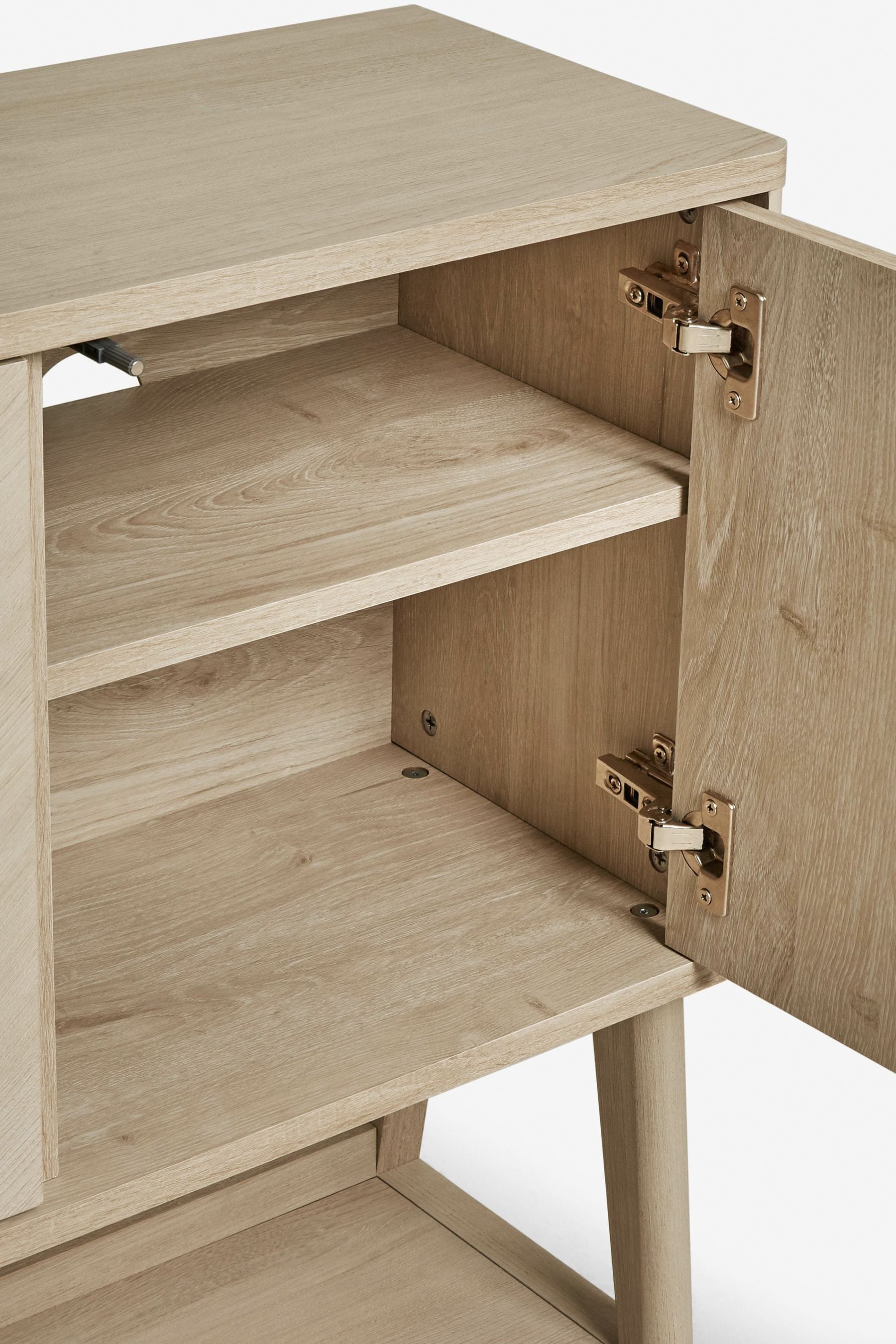 Buy Natural Anderson Oak Effect TV Console Sideboard from the Next UK