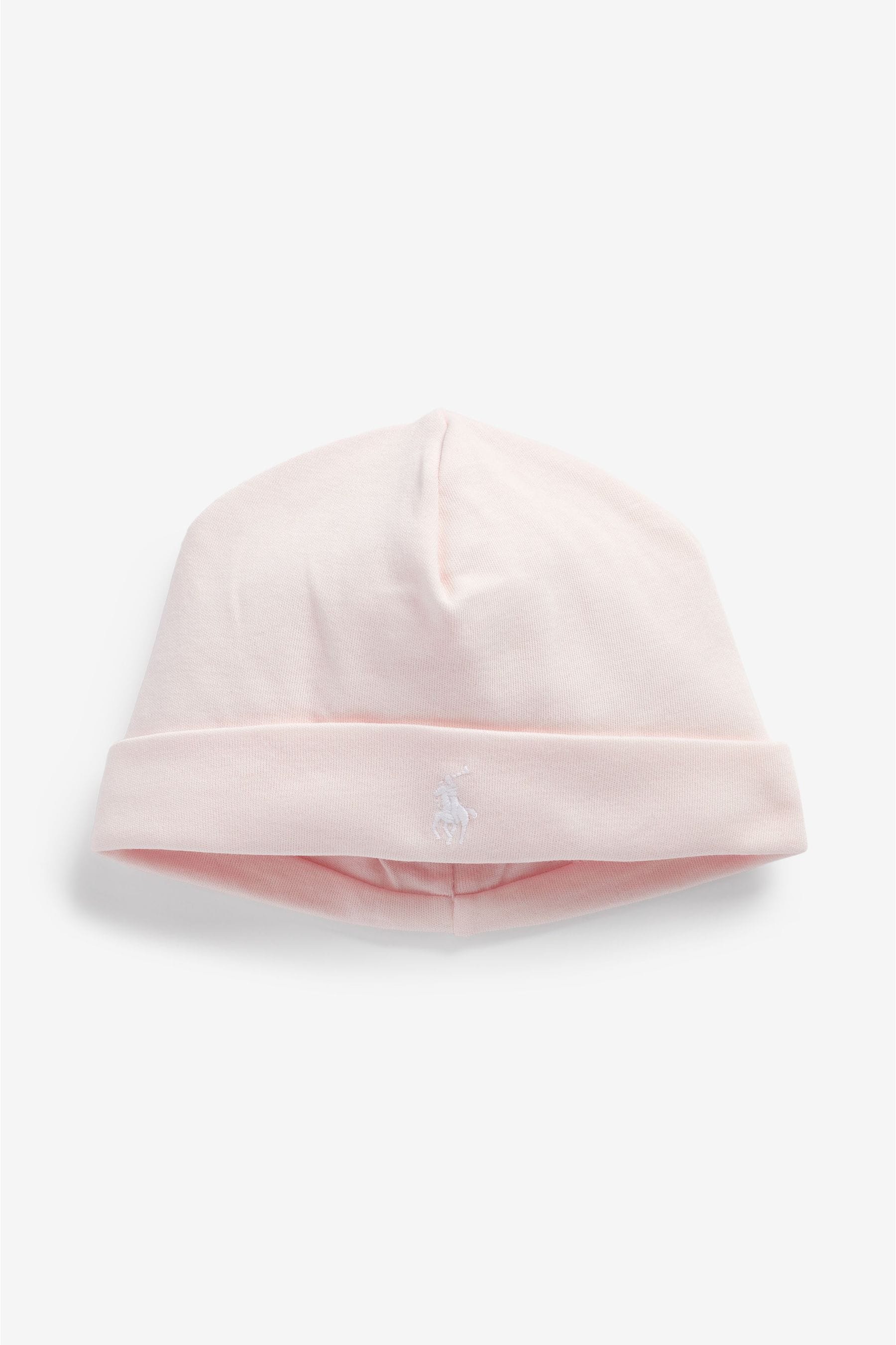 Polo Ralph Lauren Baby Pink Baby Hat