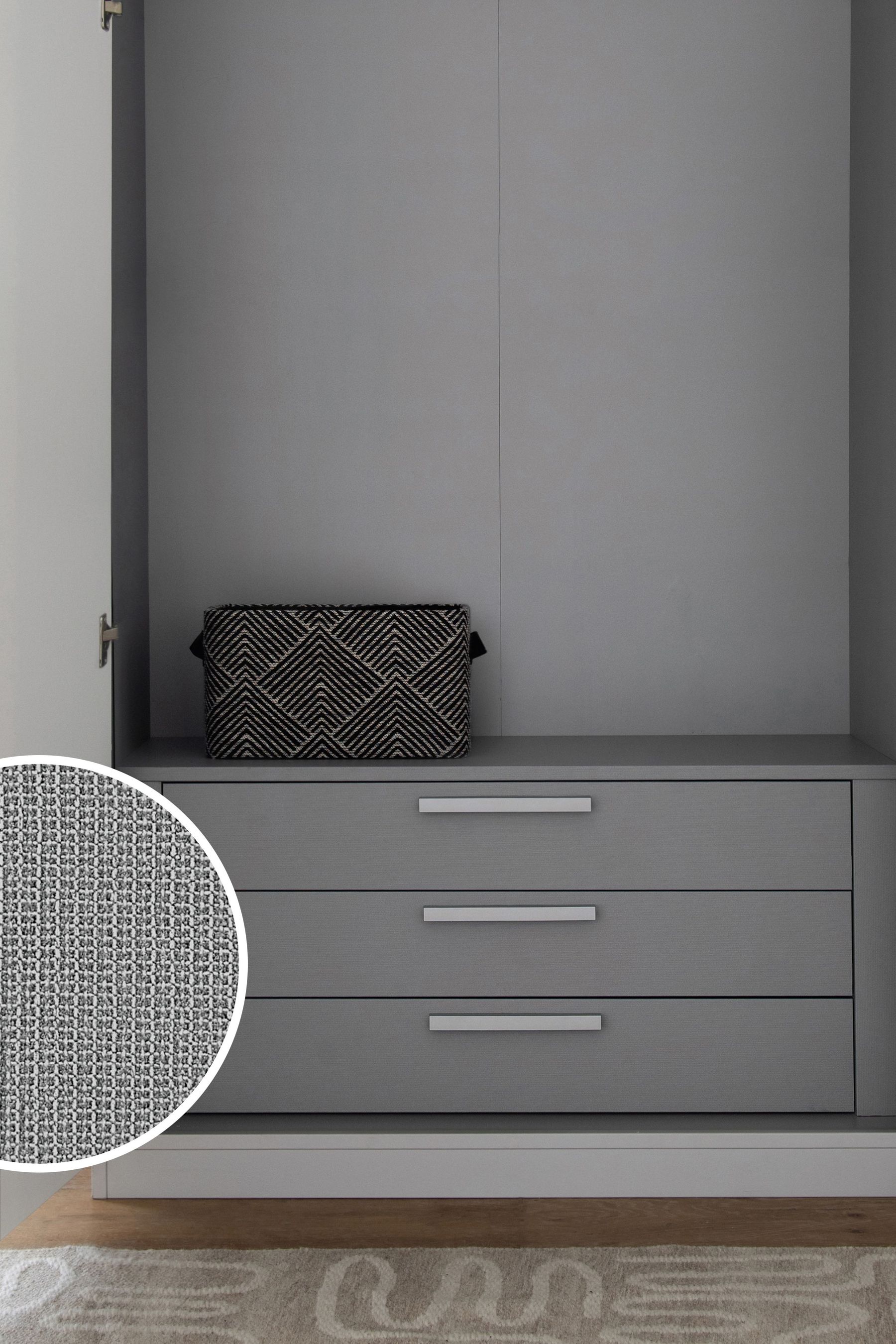 Wardrobe with chest shop of drawers inside
