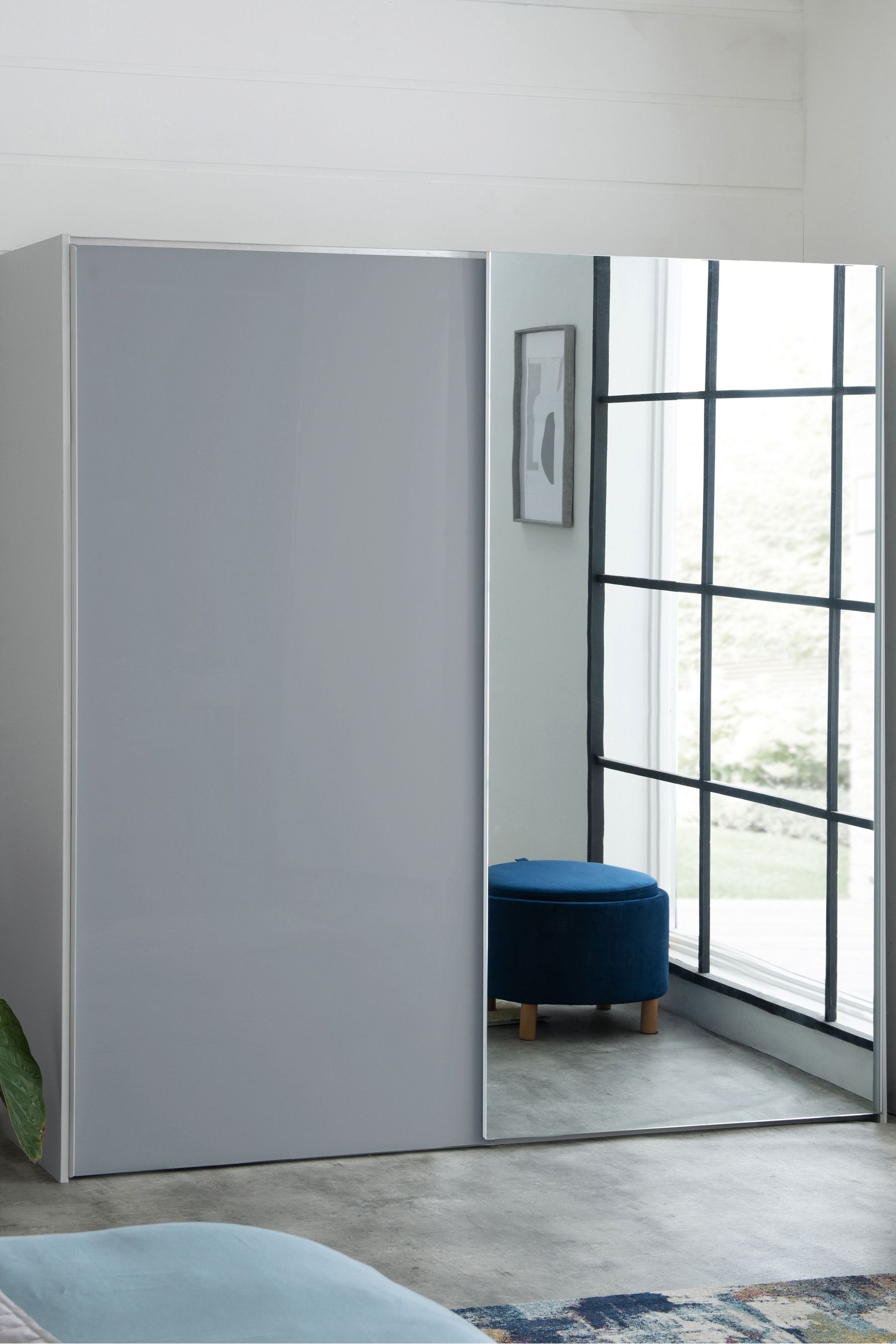 2m shop sliding wardrobe