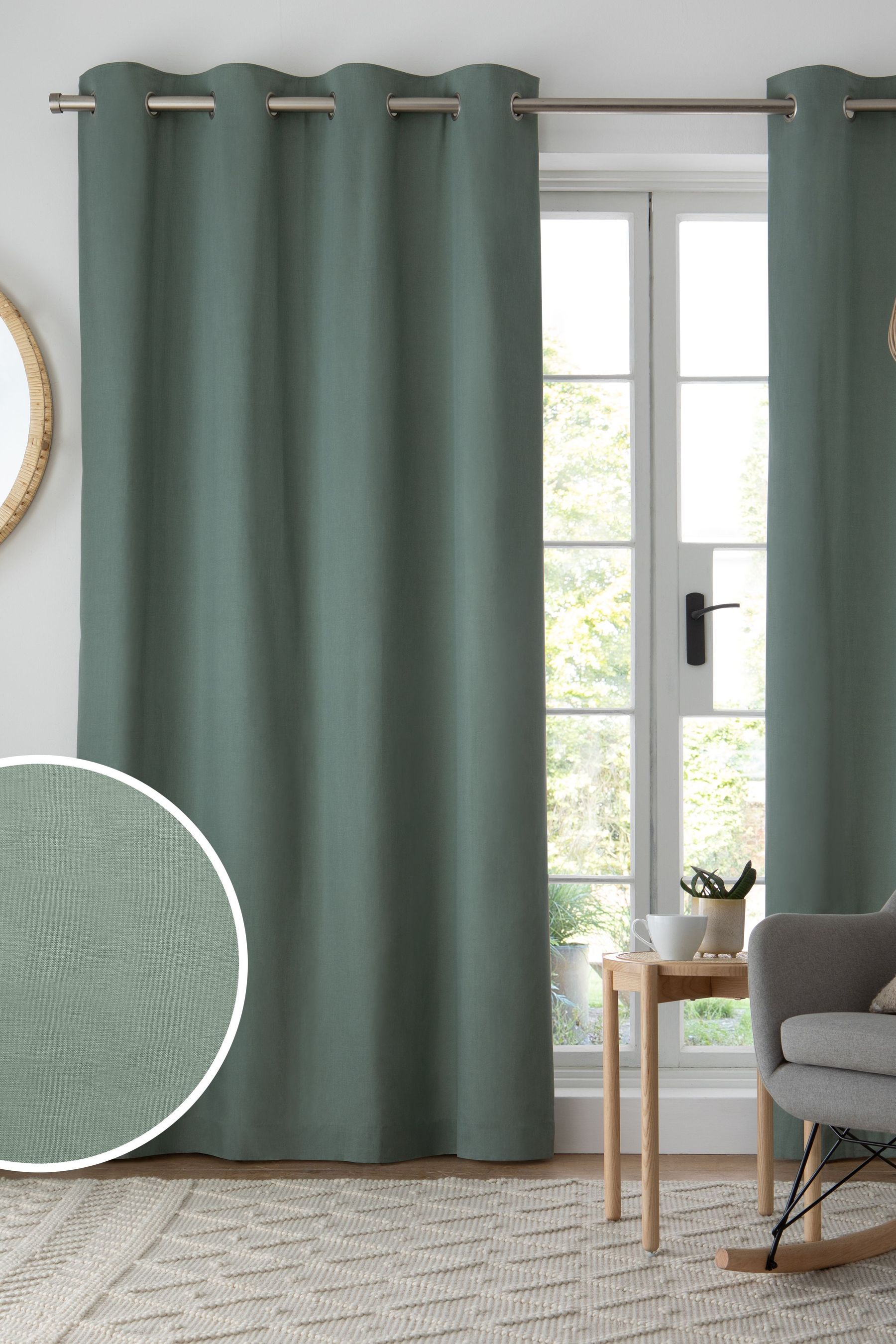 Buy Cotton Eyelet Curtains from Next Australia