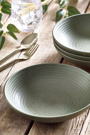 Buy Green Bronx Set of 4 Pasta Bowls from the Next UK online shop