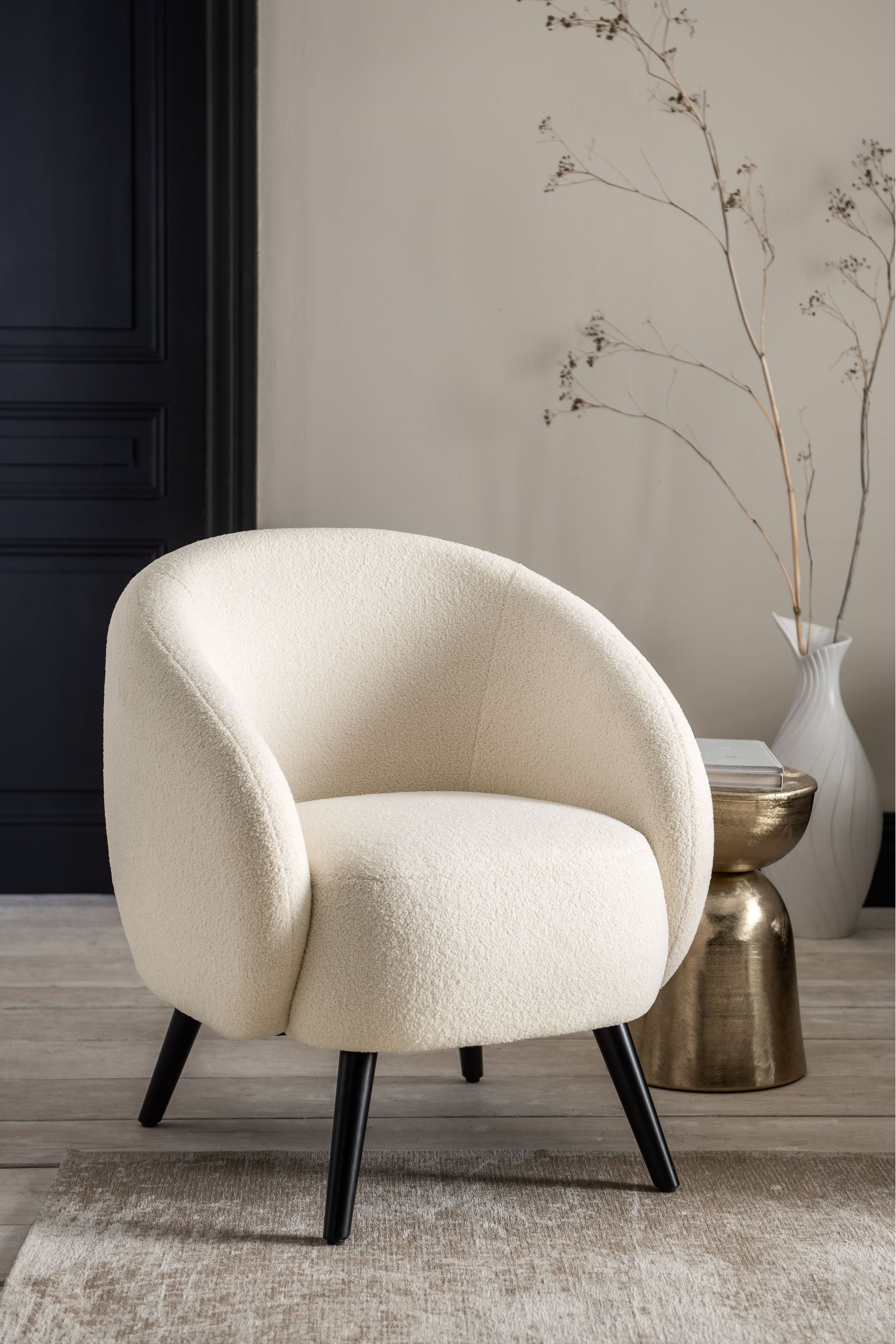 Boucle top chair cheap