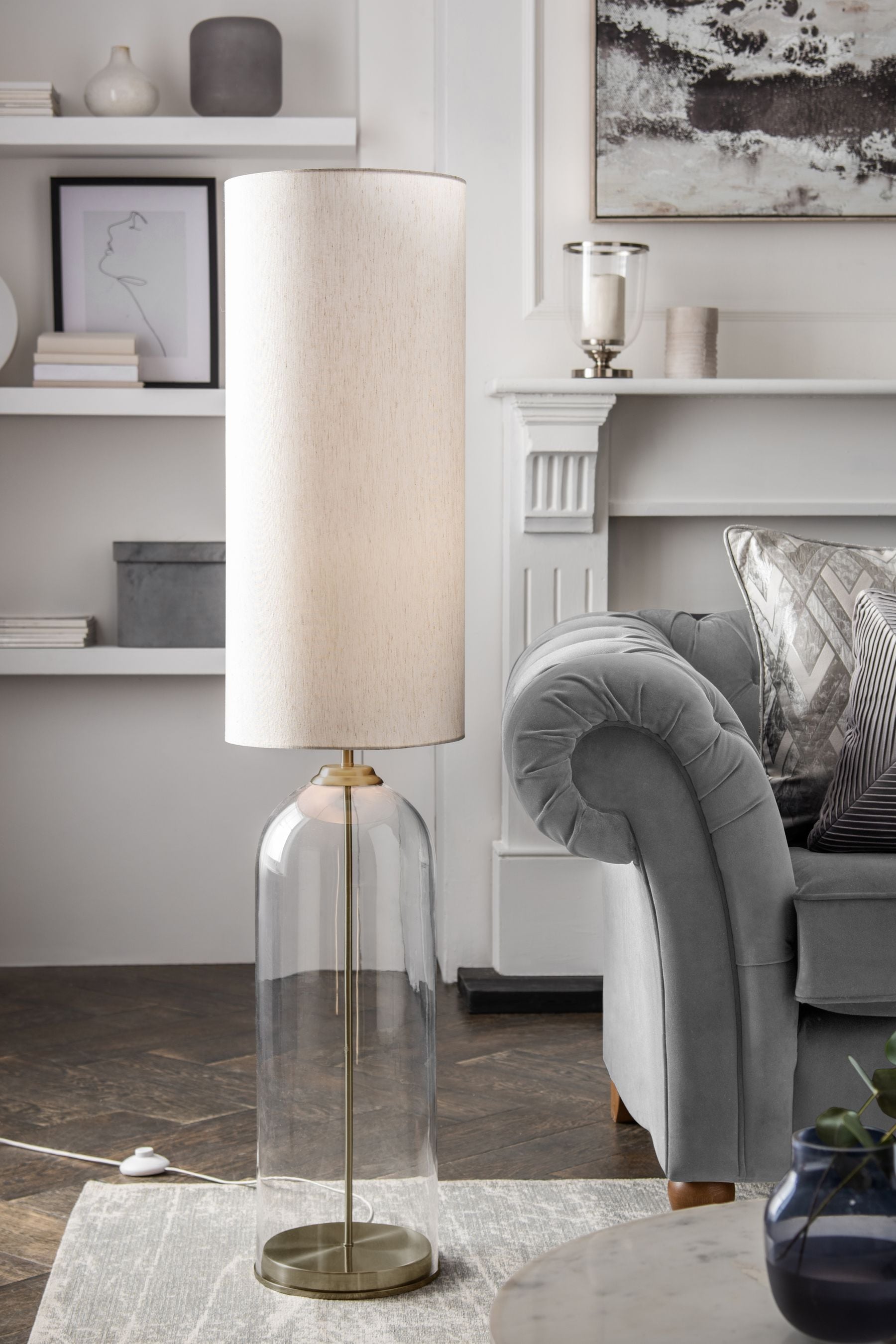Next burford shop floor lamp