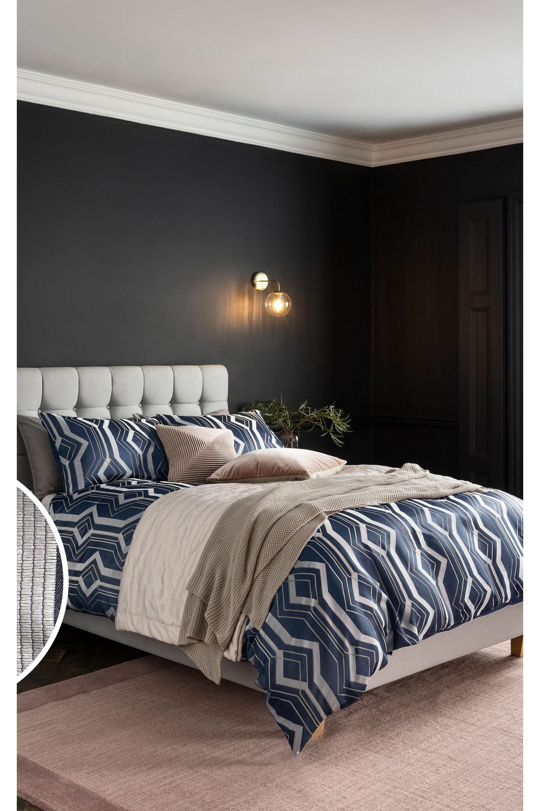 next jacquard duvet cover