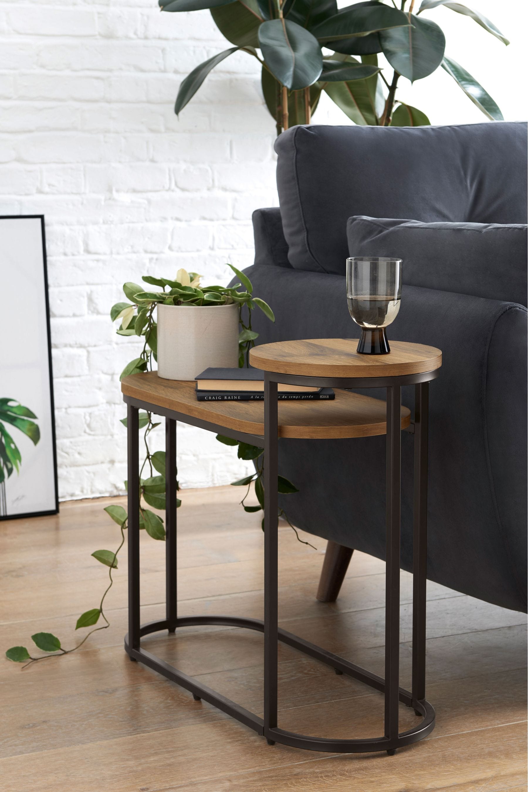 Sofa discount nesting tables