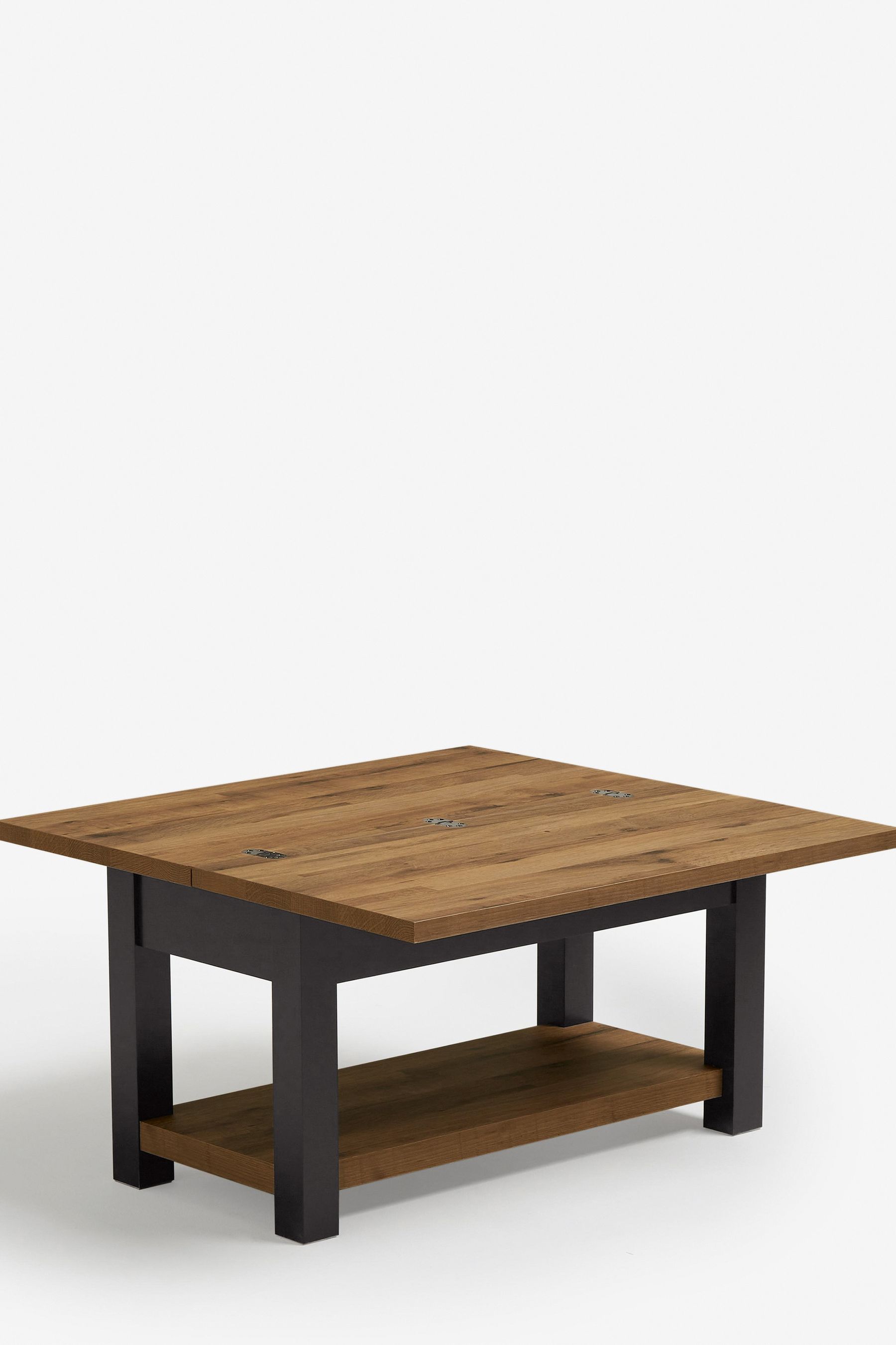 Buy Dark Bronx Oak Effect Extending Coffee Table from the Next UK