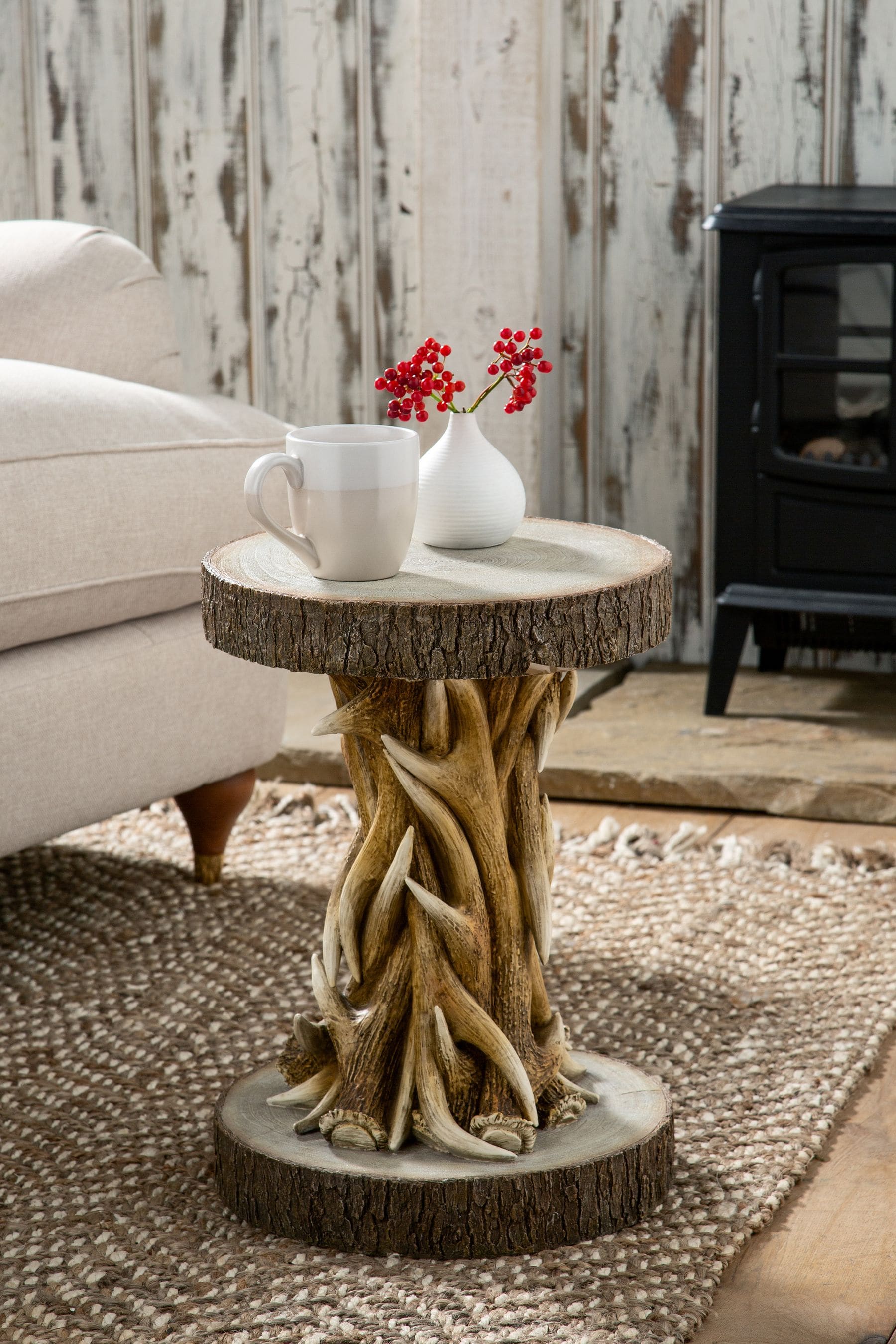 Resin sales side table