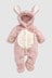 Pink Bunny Baby Pramsuit (0mths-2yrs)