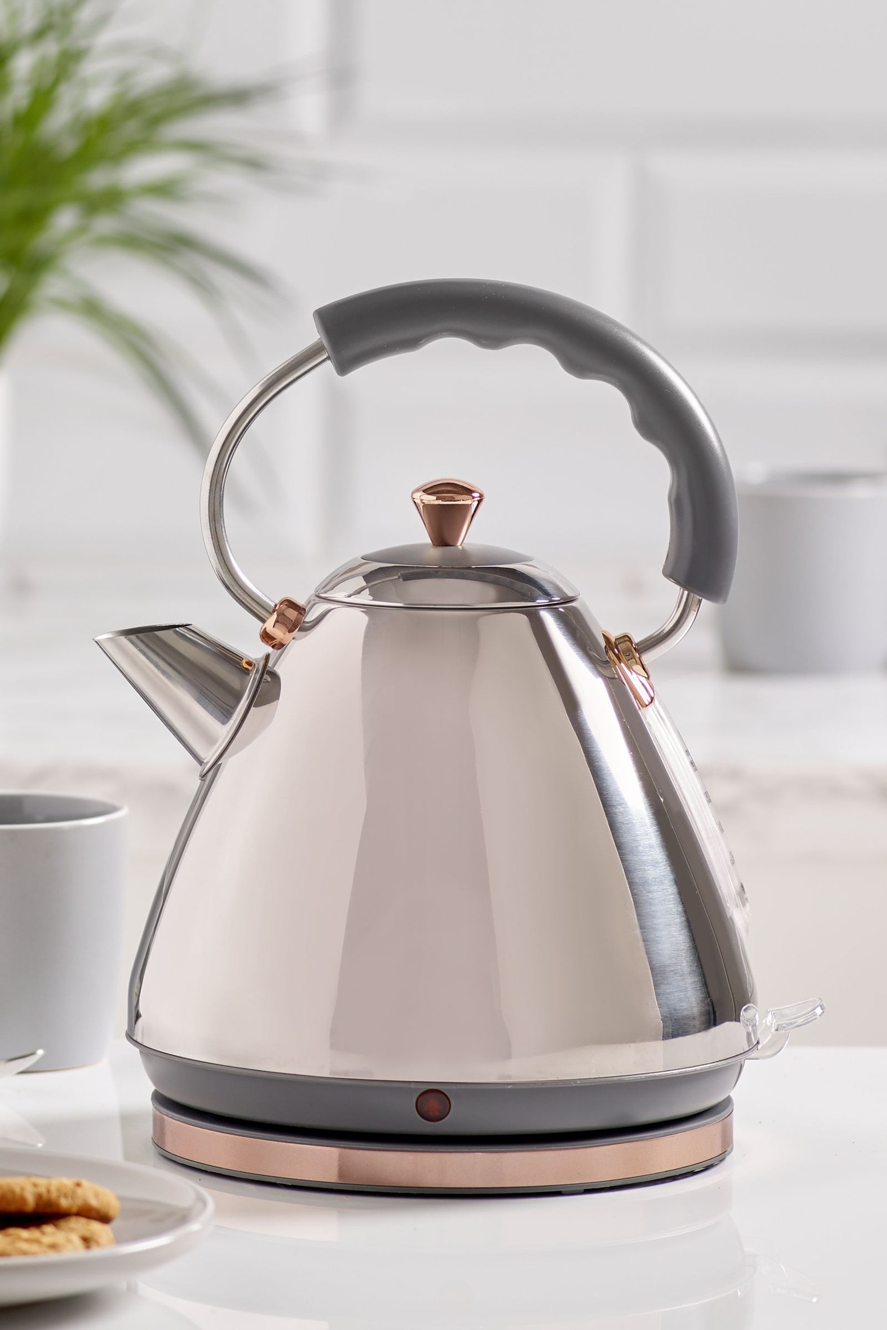 Breville grey 2025 and copper kettle