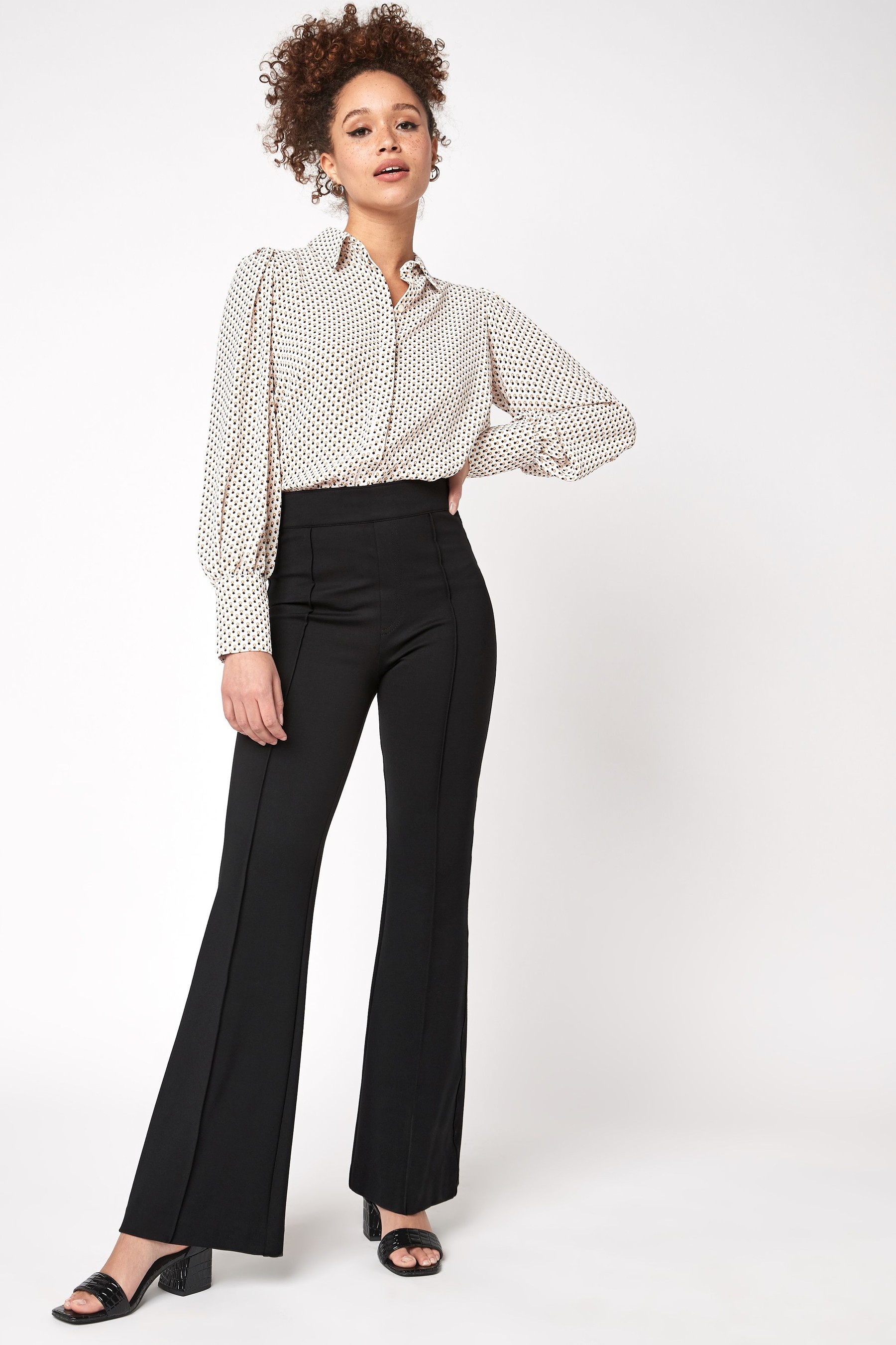 Buy SPANX® Medium Control The Perfect Trousers, High Rise Flare from ...