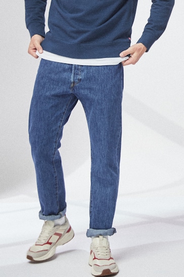 Levi's® Stonewash Blue 501® Original Lightweight Jeans