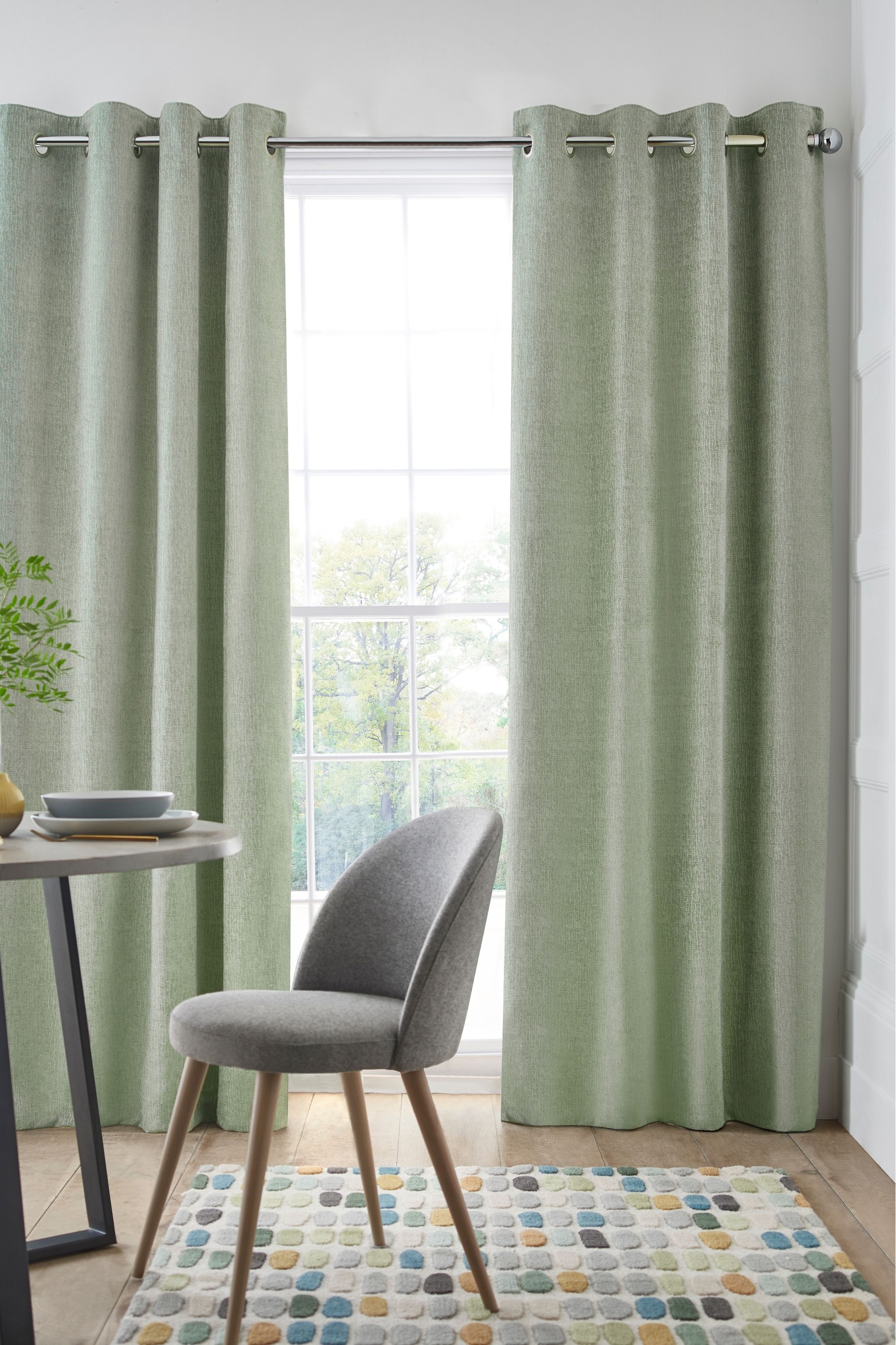 Buy Heavyweight Chenille Curtains from the Next UK online shop
