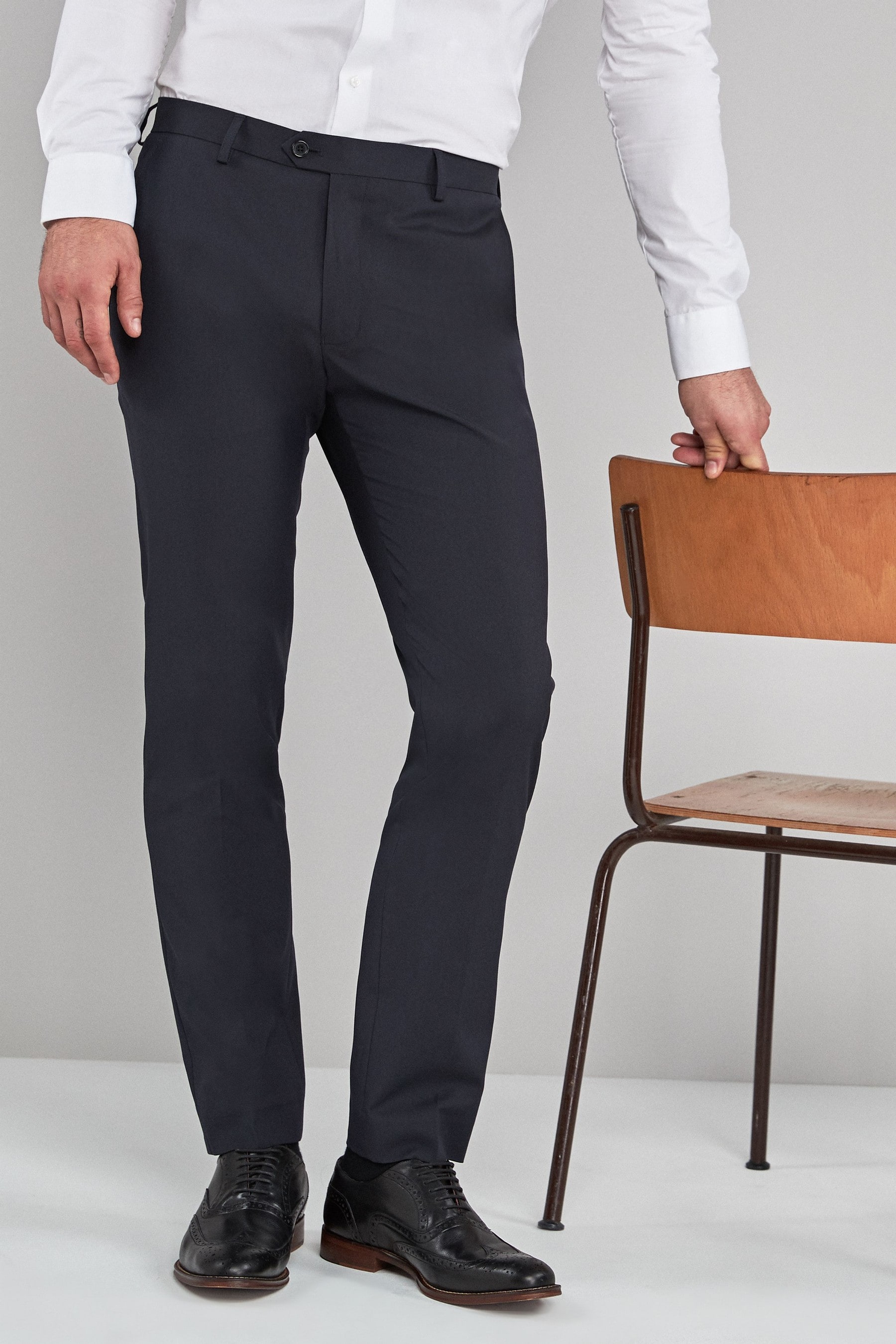 Mens trousers slim fit sale