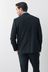 Charcoal Grey Slim Fit Motion Flex Suit: Jacket