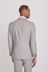 Taupe Natural Slim Fit Wool Blend Donegal Suit: Jacket