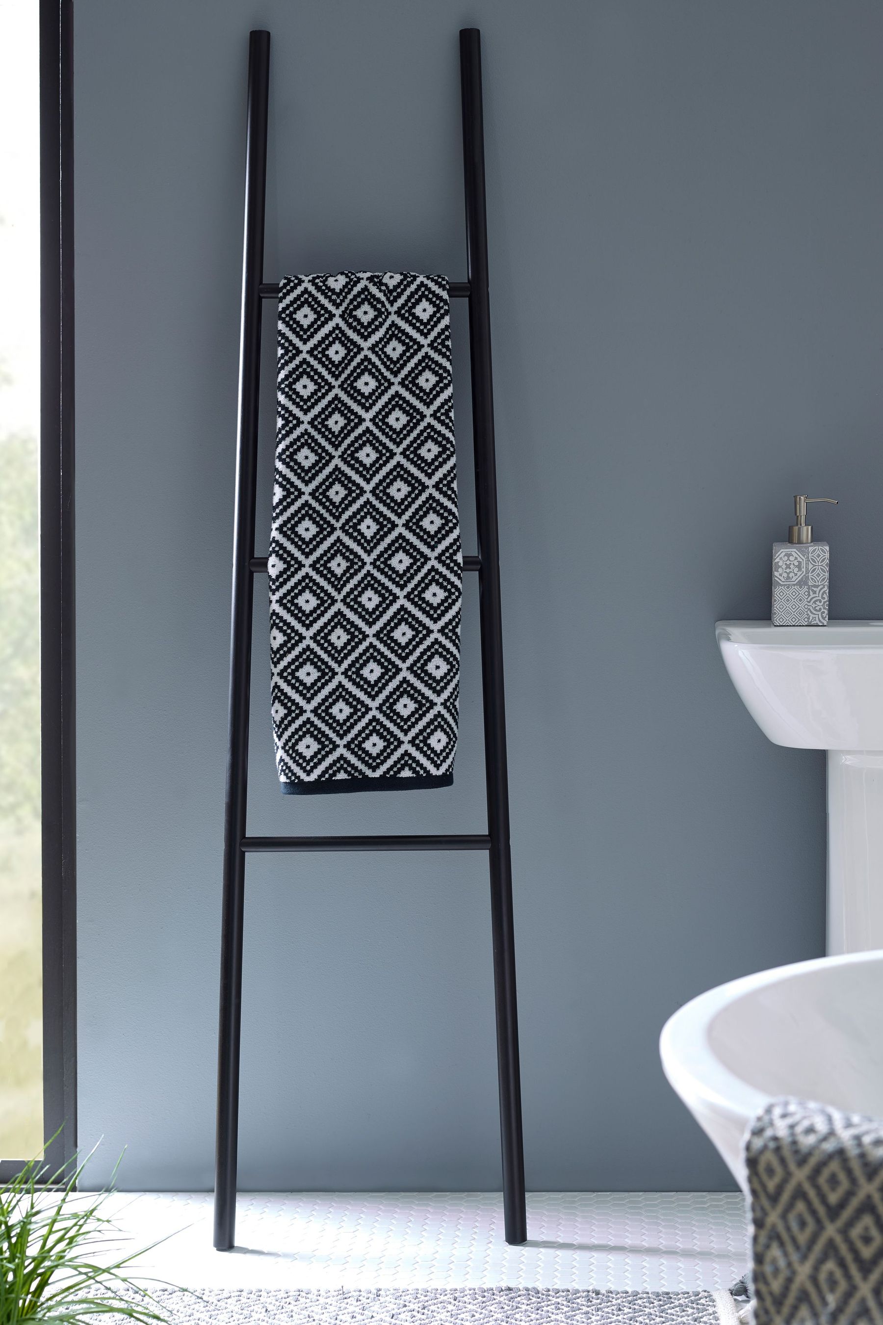 Buy Black Bamboo Ladder from the Next UK online shop