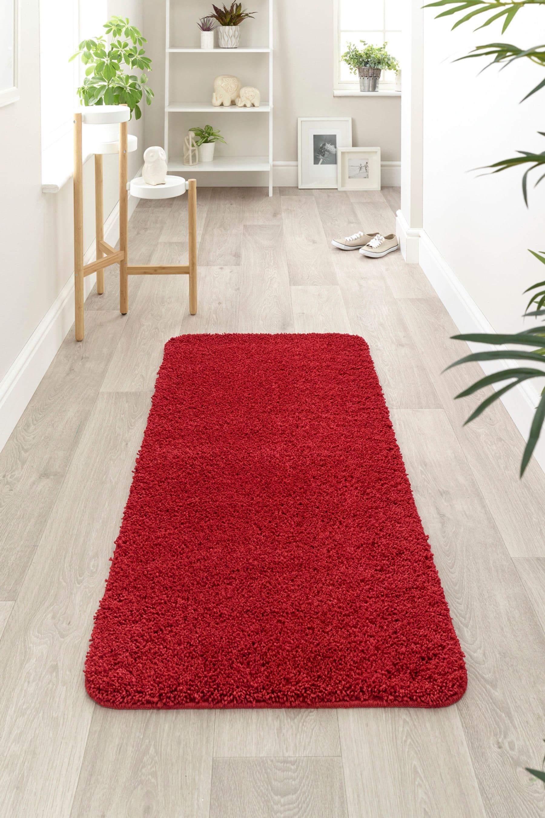 Buy My Rug Red Washable And Stain Resistant And So Soft Textured Rug