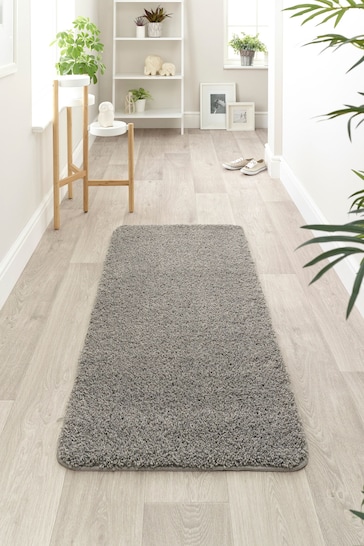 My Rug Grey Washable And Stain Resistant And So Soft Textured Rug