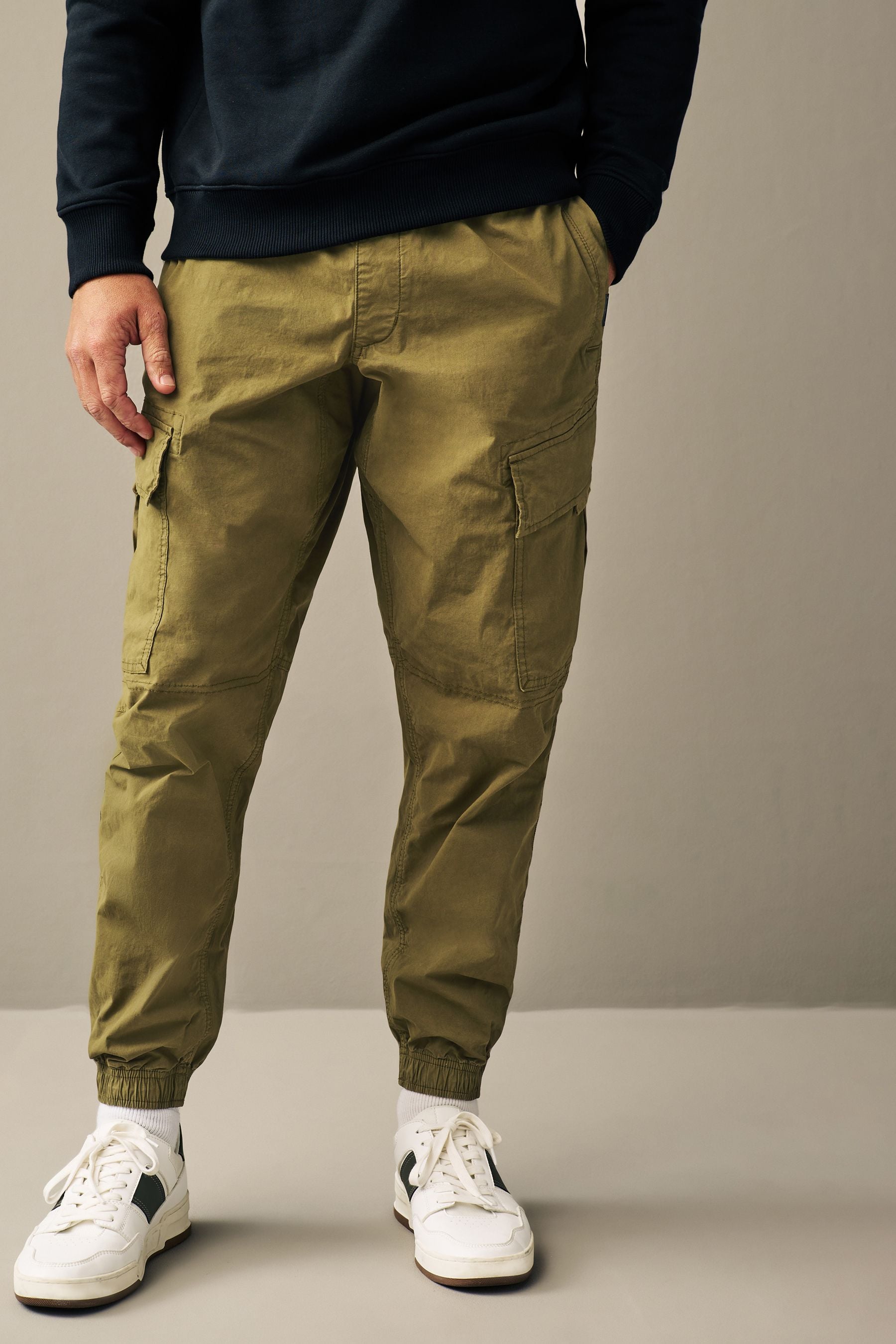 Olive cargo 2024 trousers