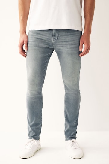 GCDS Blue Cotton Jeans