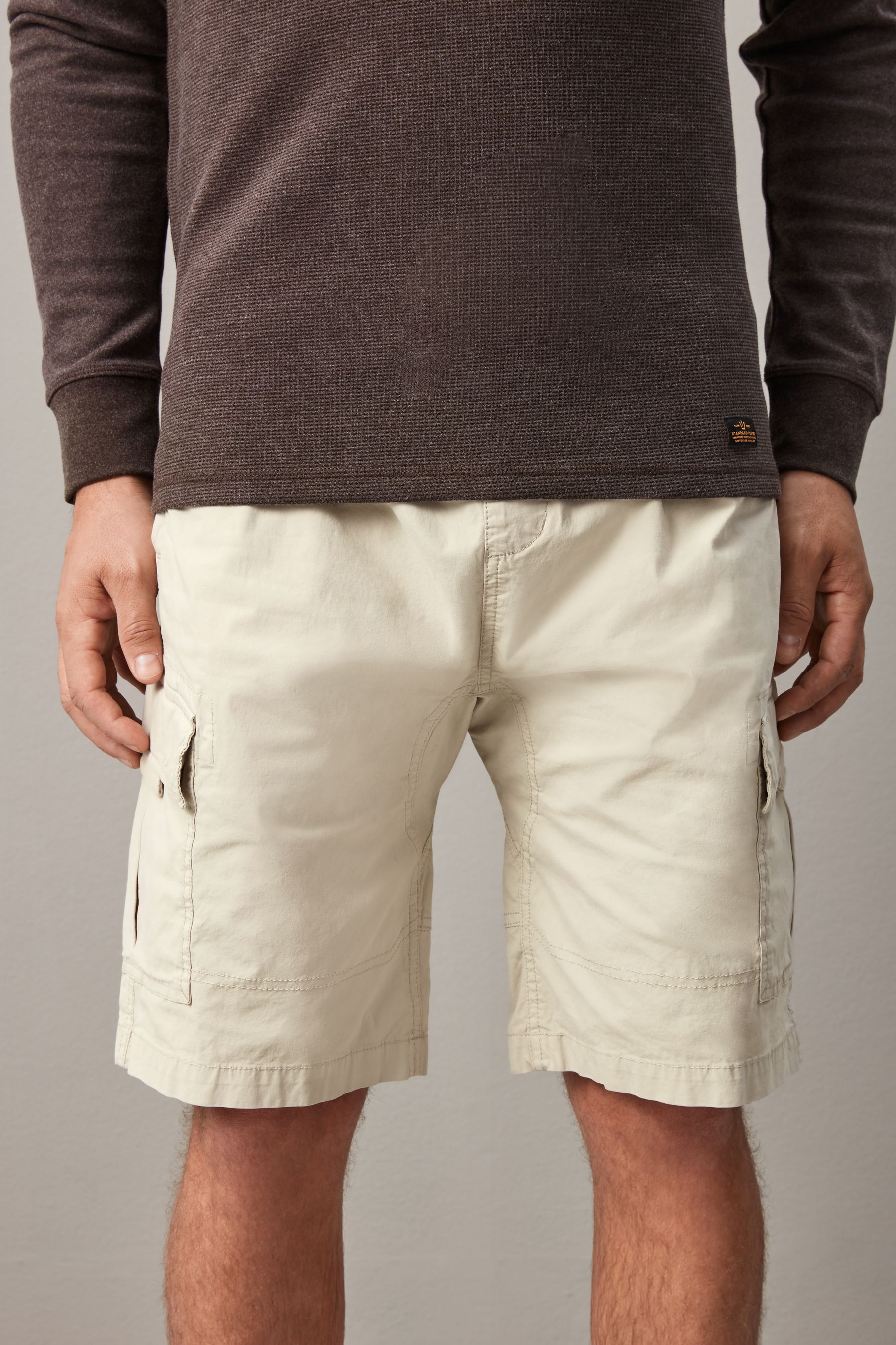Cargo shorts hotsell with drawstring waist