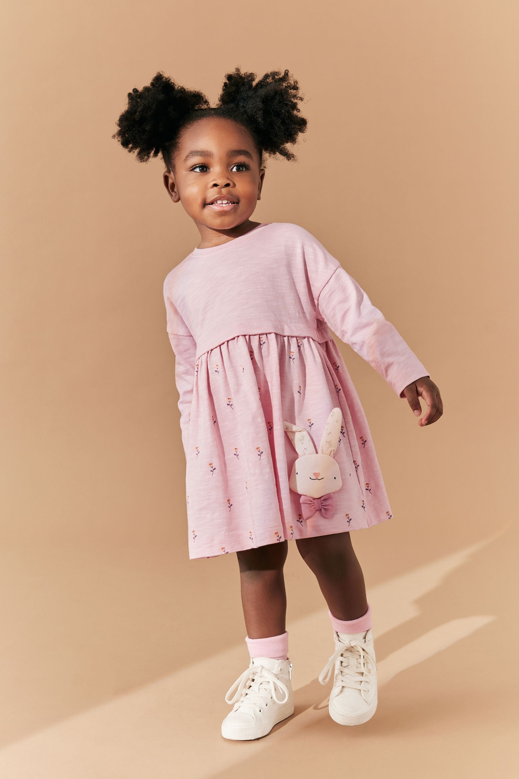 Next pink cheap baby dress