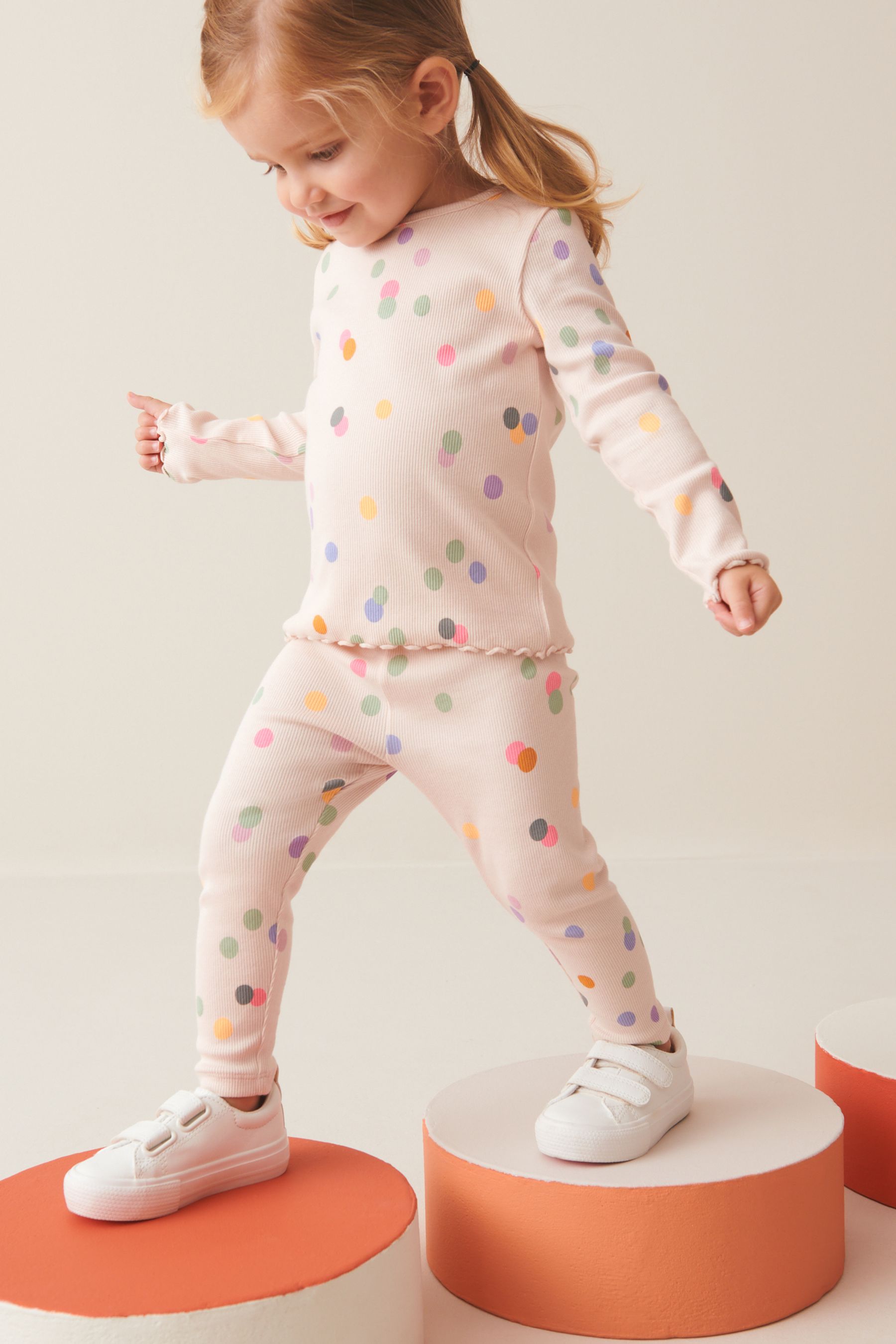 Polka dot deals leggings uk