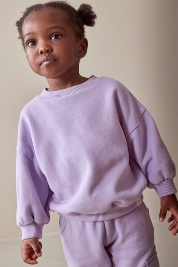 Lilac Sweatshirt (3mths-7yrs)