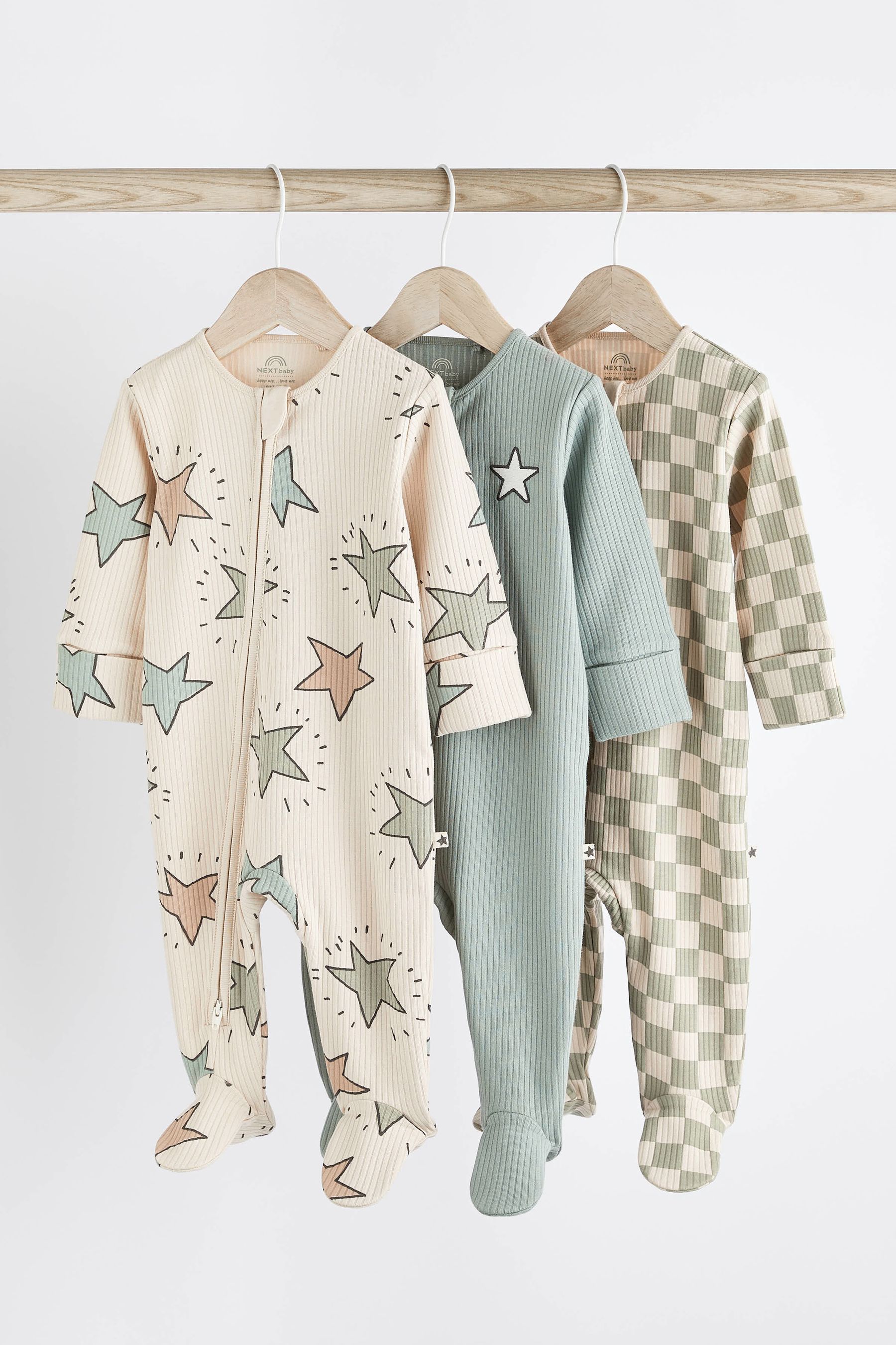 Next zip hot sale baby grow