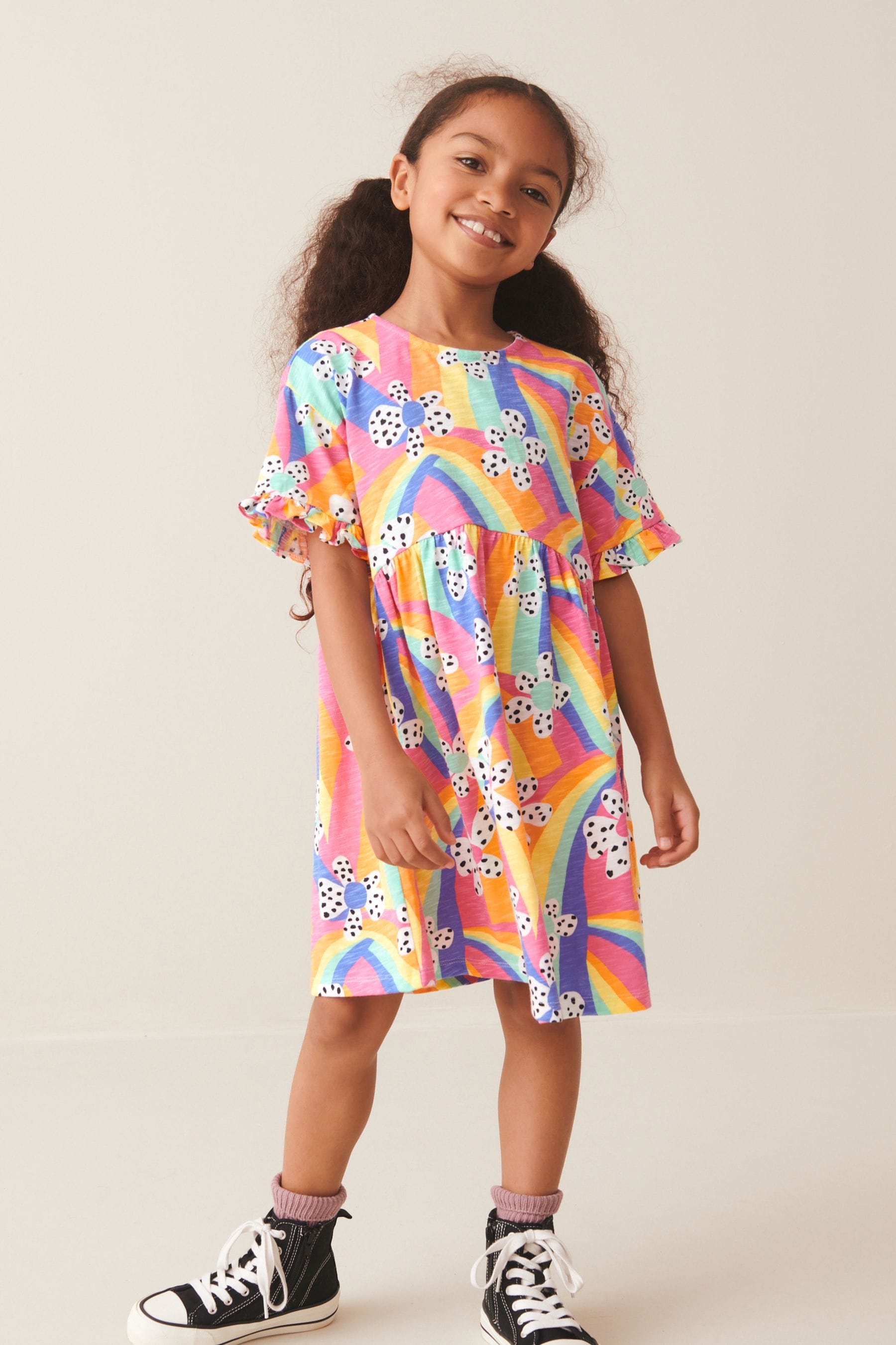 Short sleeve cheap cotton dress