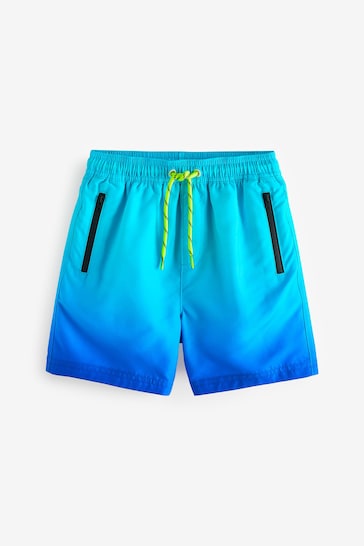 Buy Blue Dip Dye Swim Shorts (3-16yrs) from the Next UK online shop
