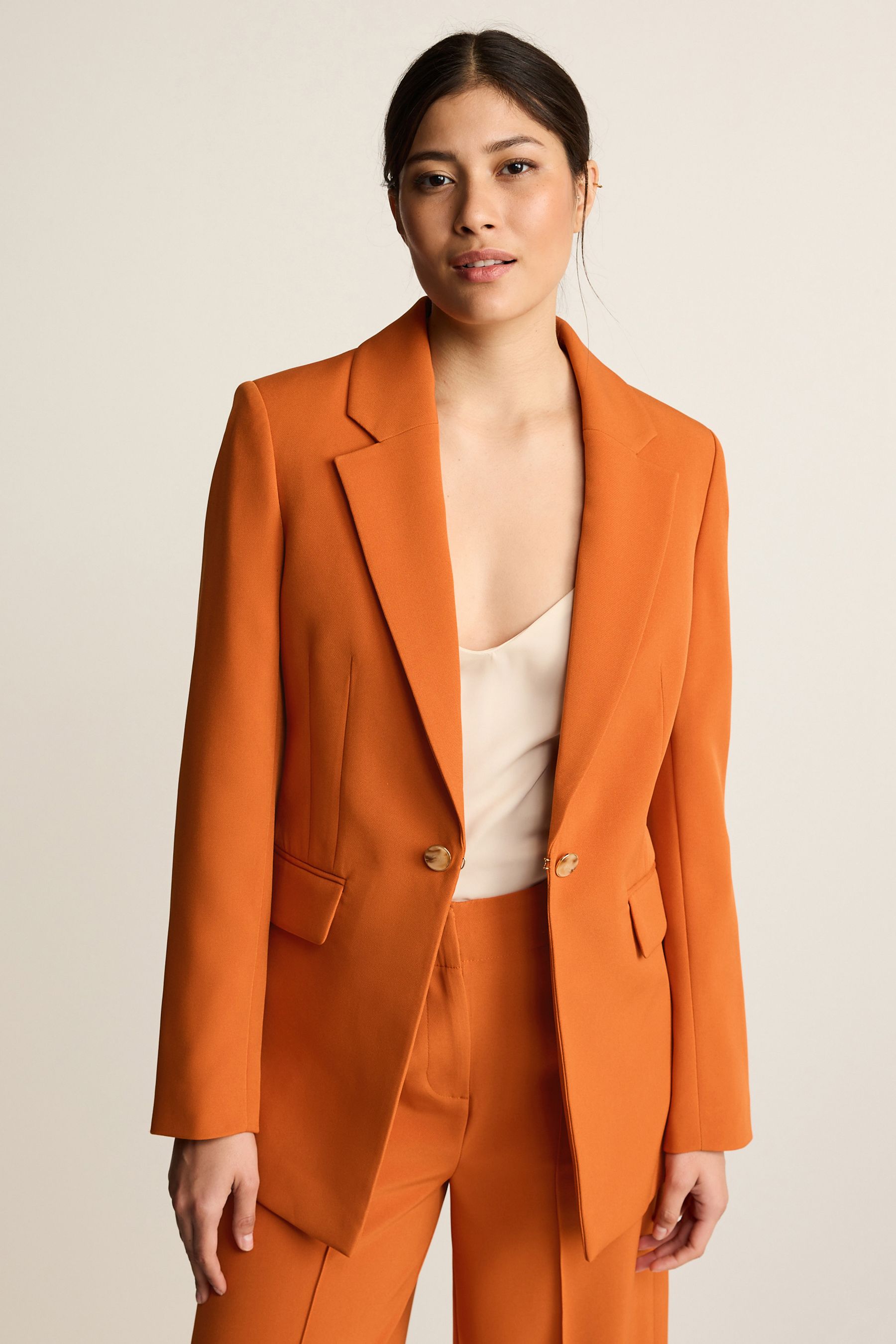 Orange blazer womens new arrivals uk