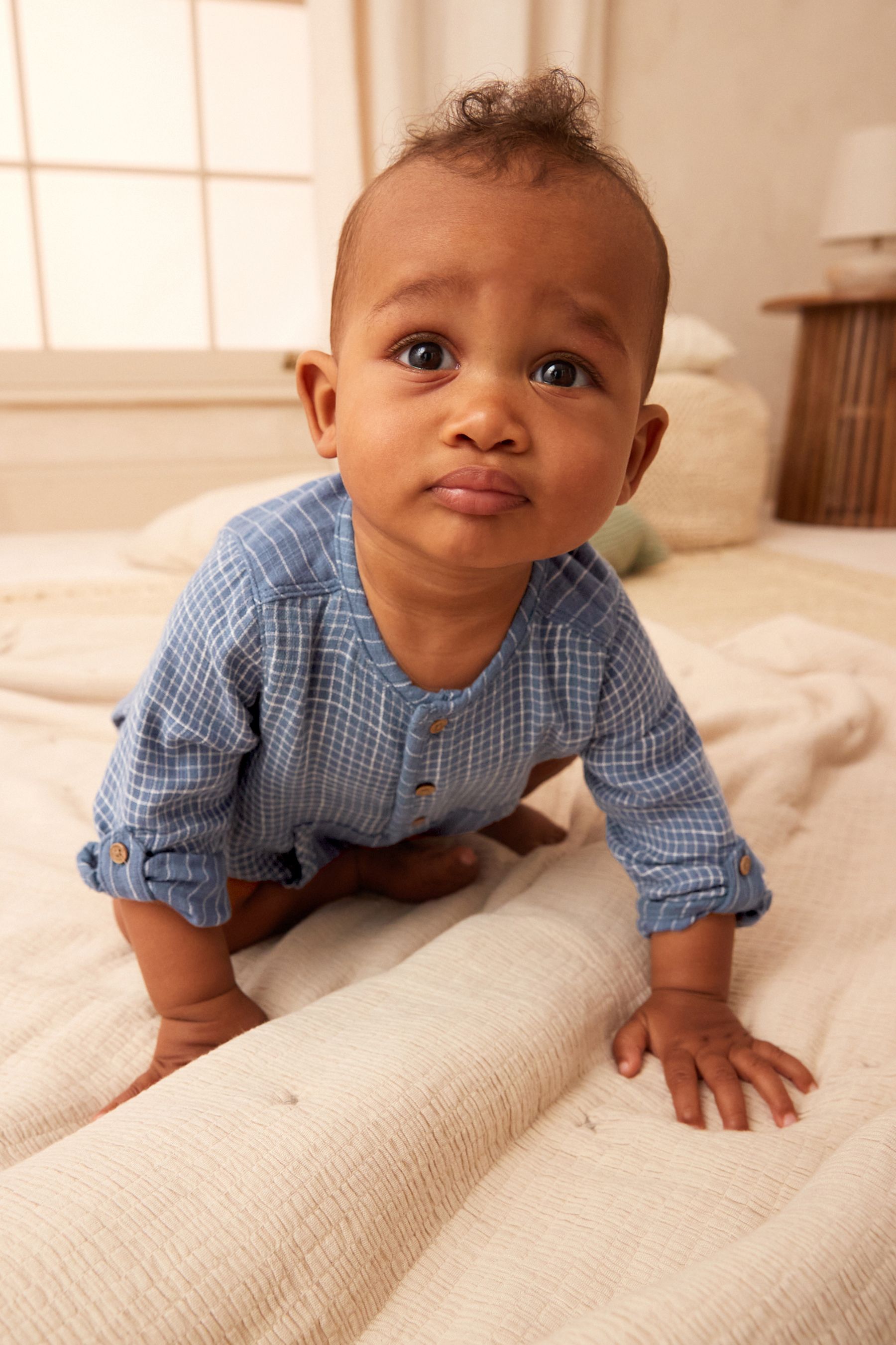 Baby boy bloomer romper 2025