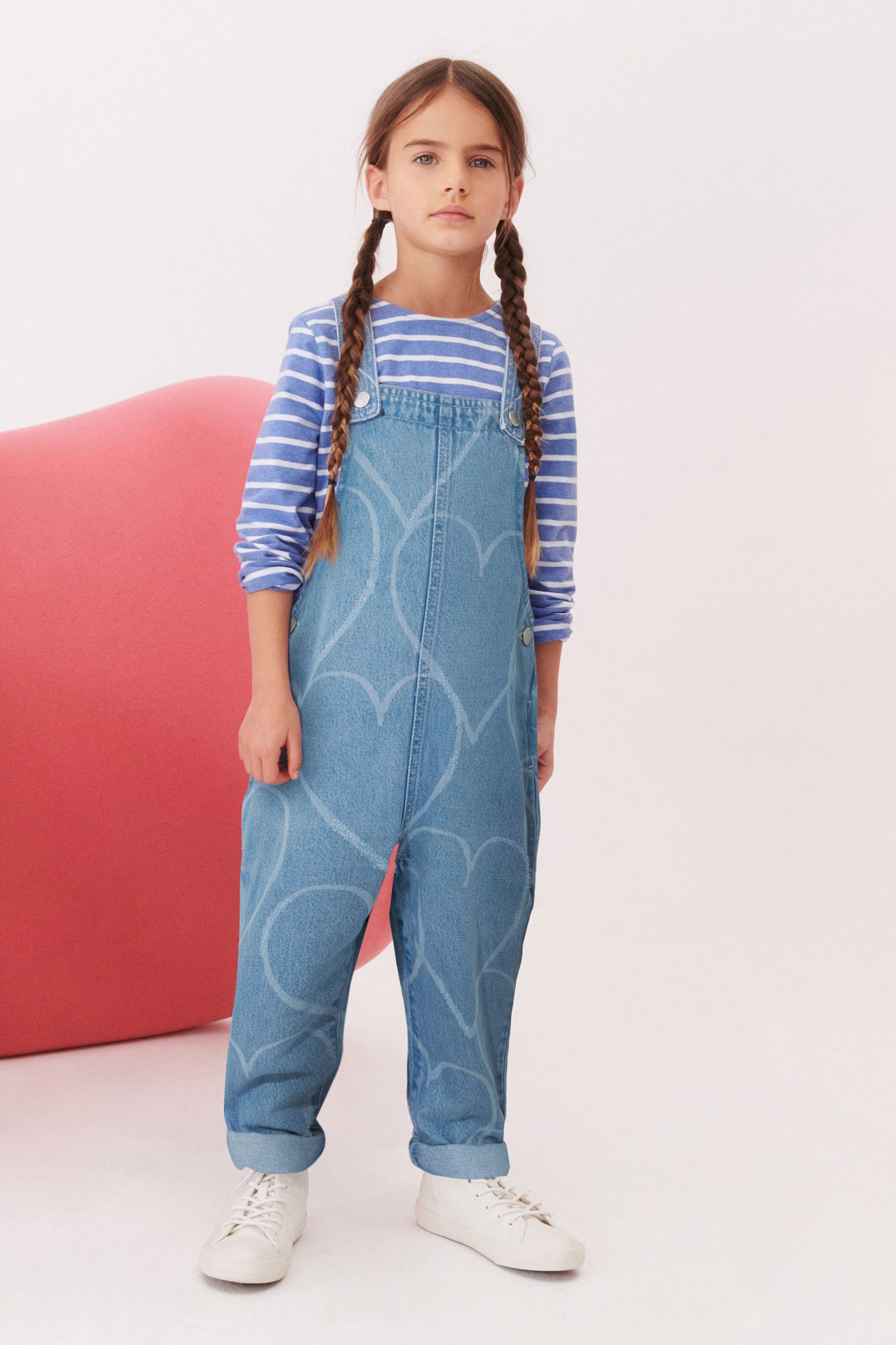 Next hotsell denim dungarees