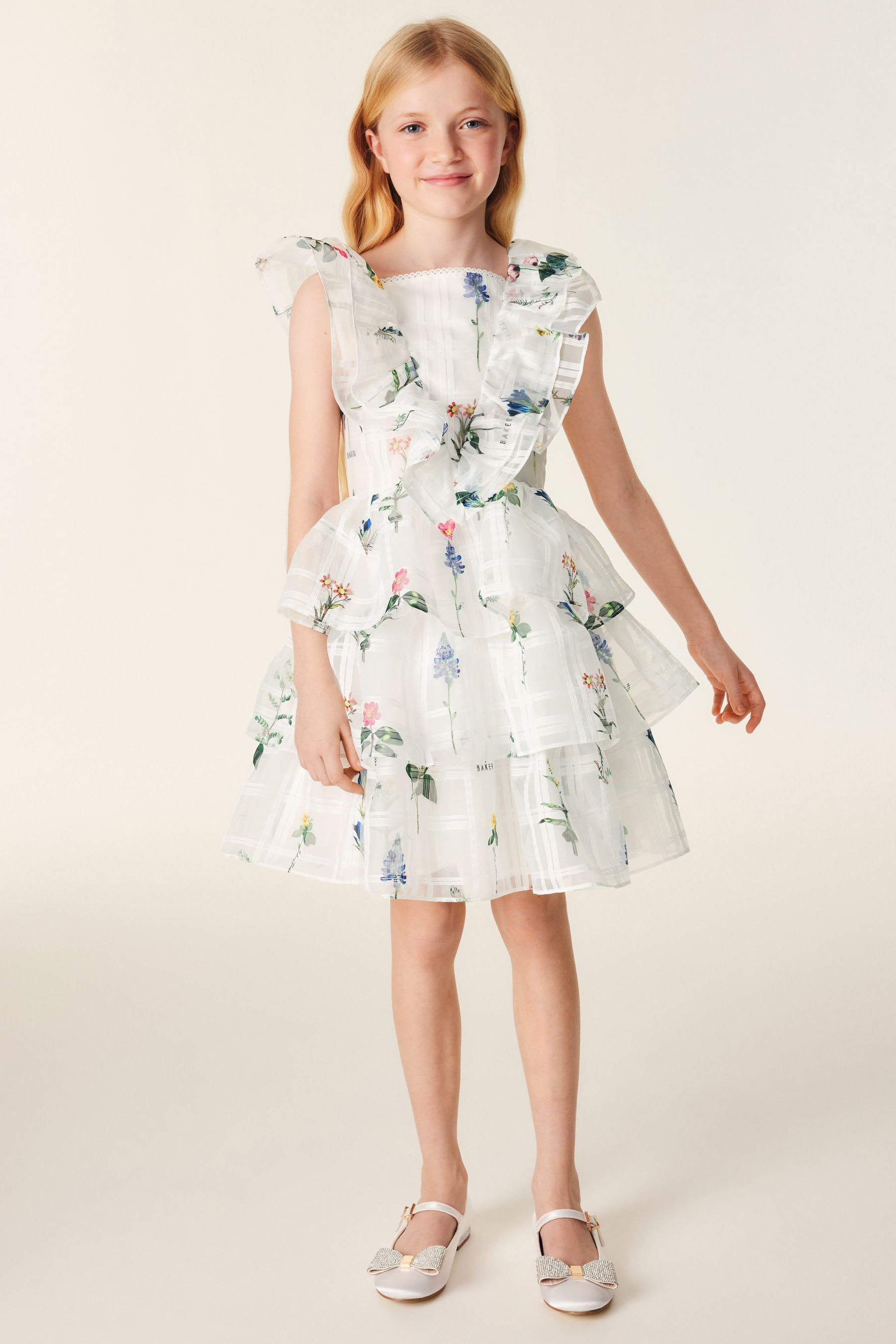 Ted baker white bird sales dress