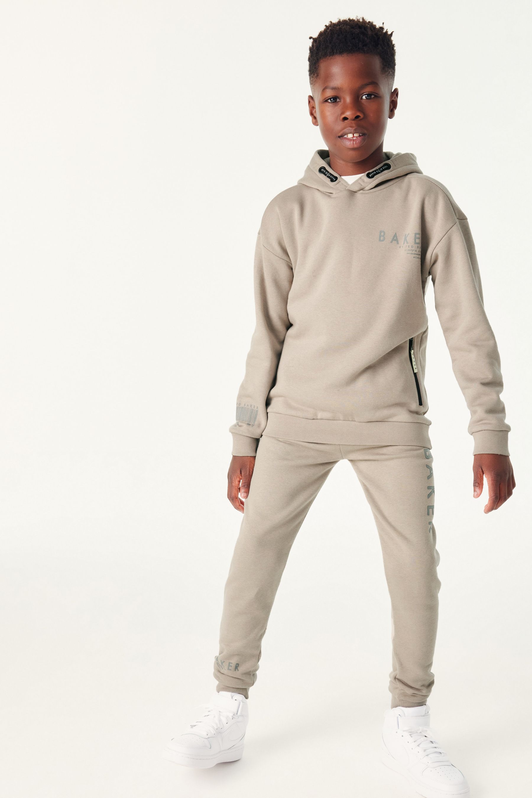 Buy Baker by Ted Baker Grey Hoodie and Jogger Set from the Next UK ...