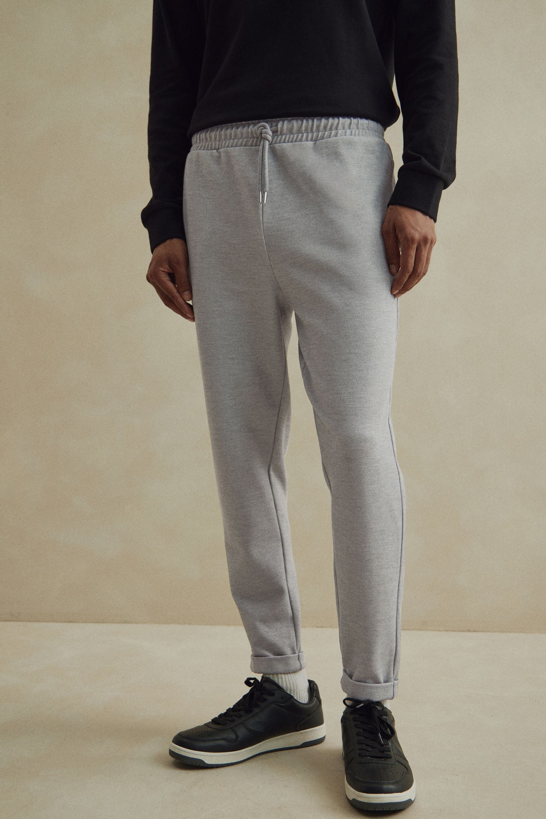 Grey smart joggers hotsell