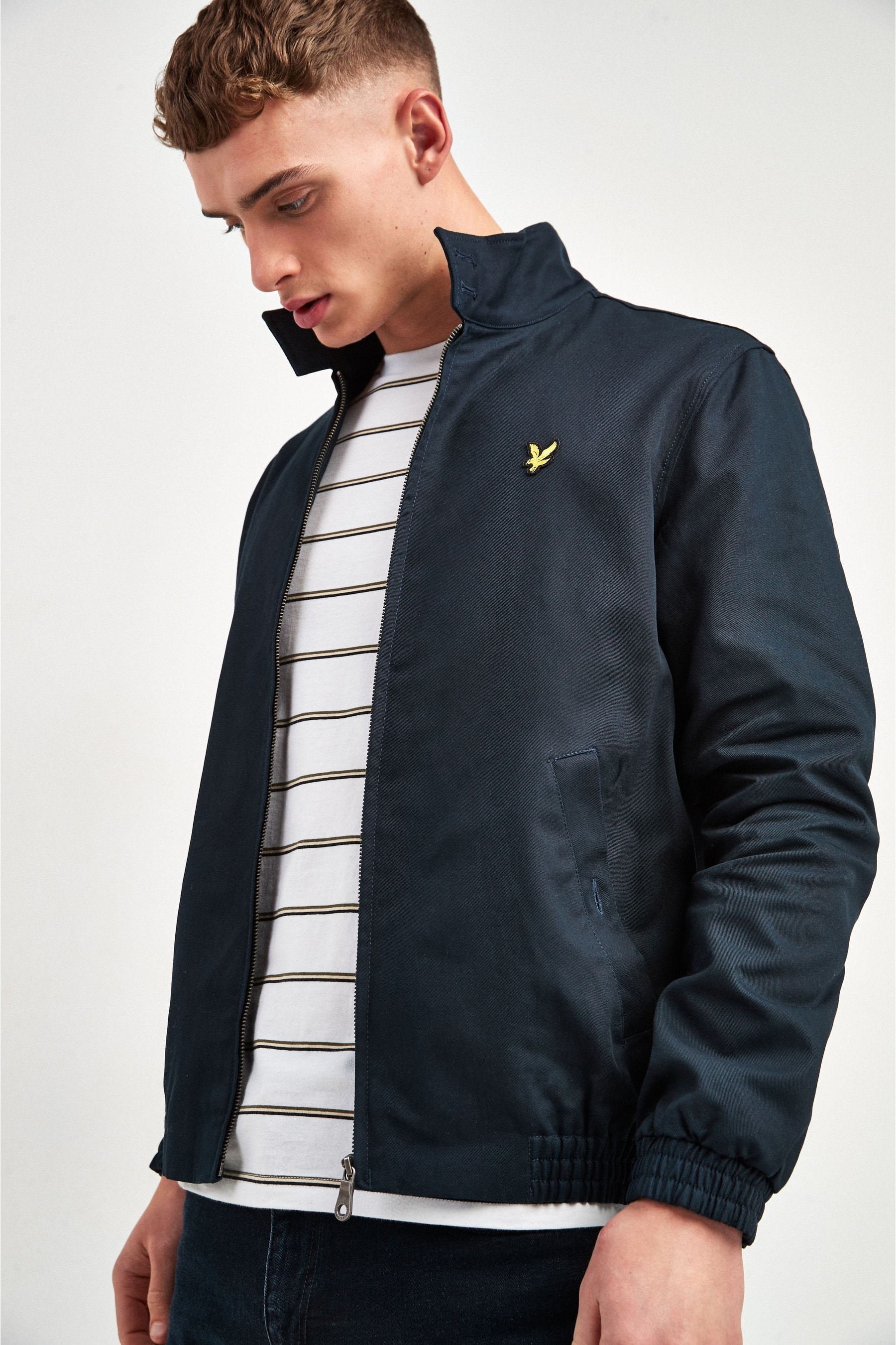 Lyle and scott harrington cheap jacket green