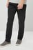 Black Straight Fit Authentic Stretch Jeans