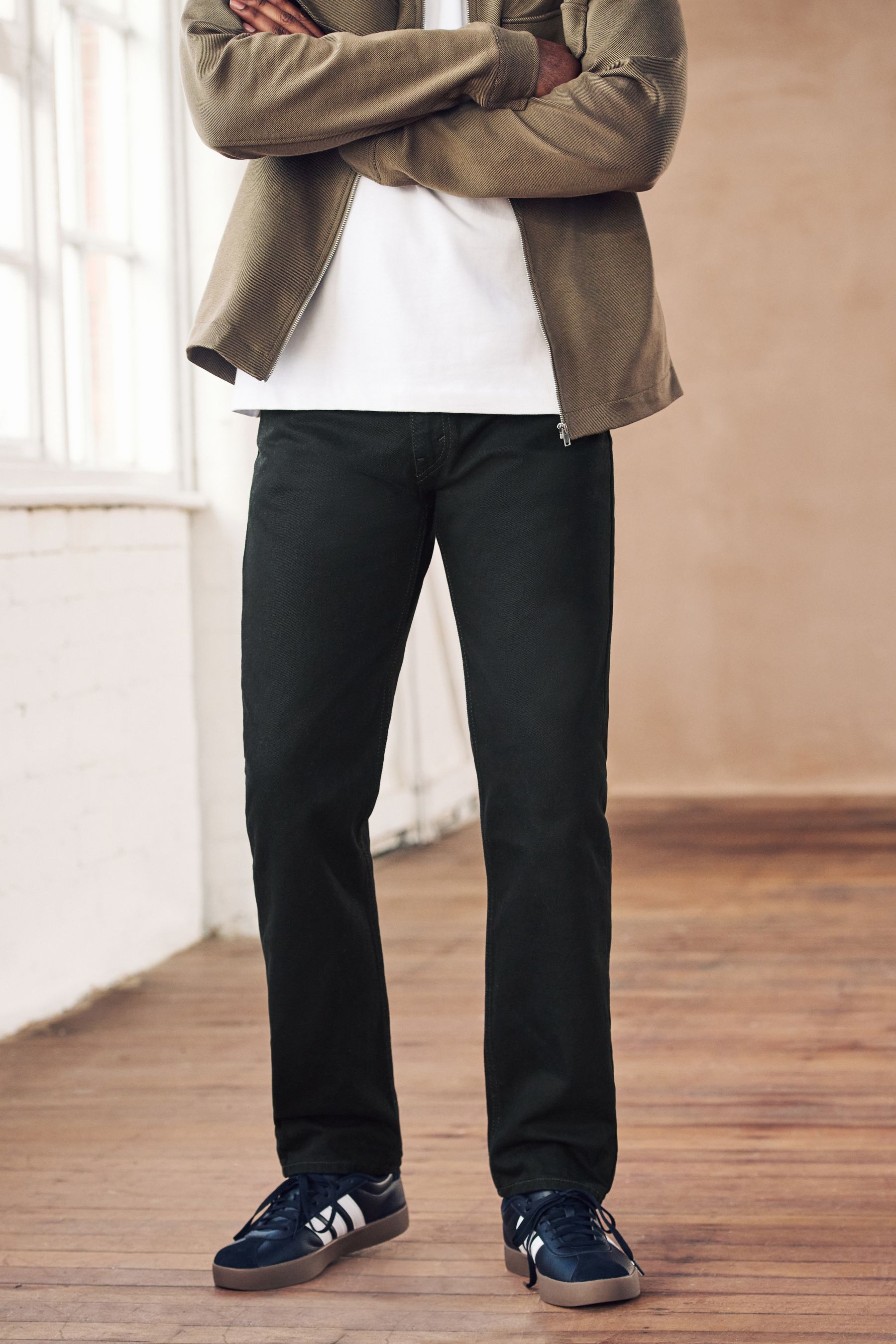 Levi jeans 505 cheap straight leg mens