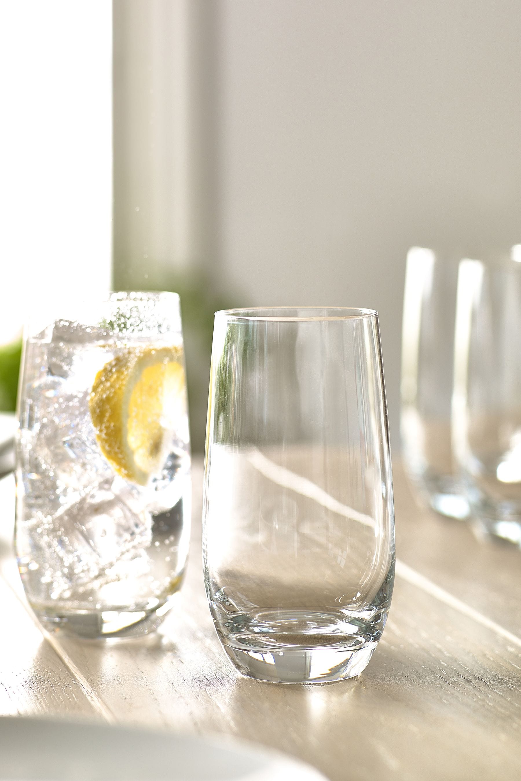 Tall tumbler hot sale glass