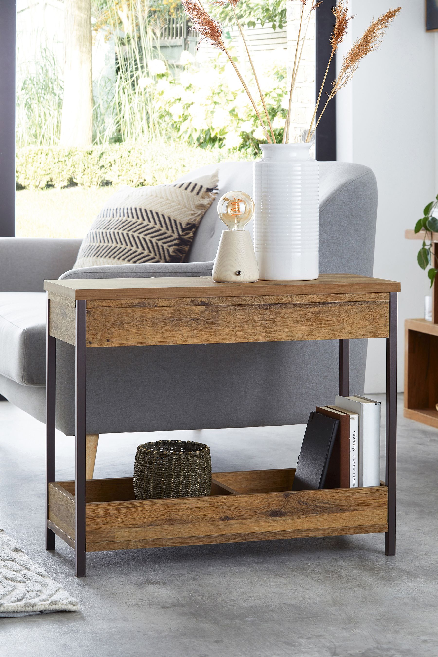 Under sofa hotsell side table