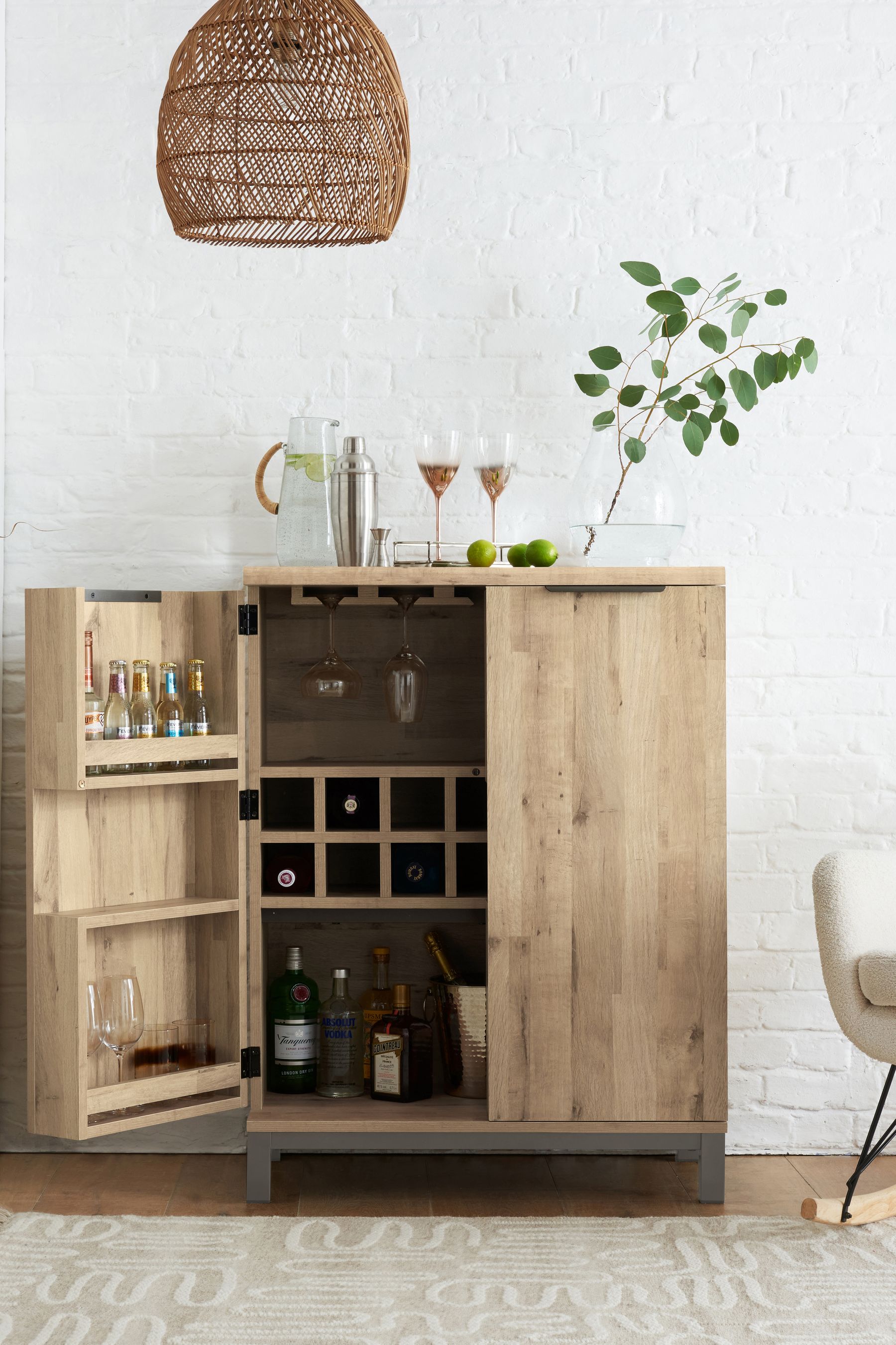 Anton bar deals cabinet