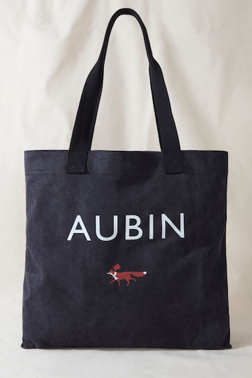 Aubin Appleby Shopping Black Tote Bag