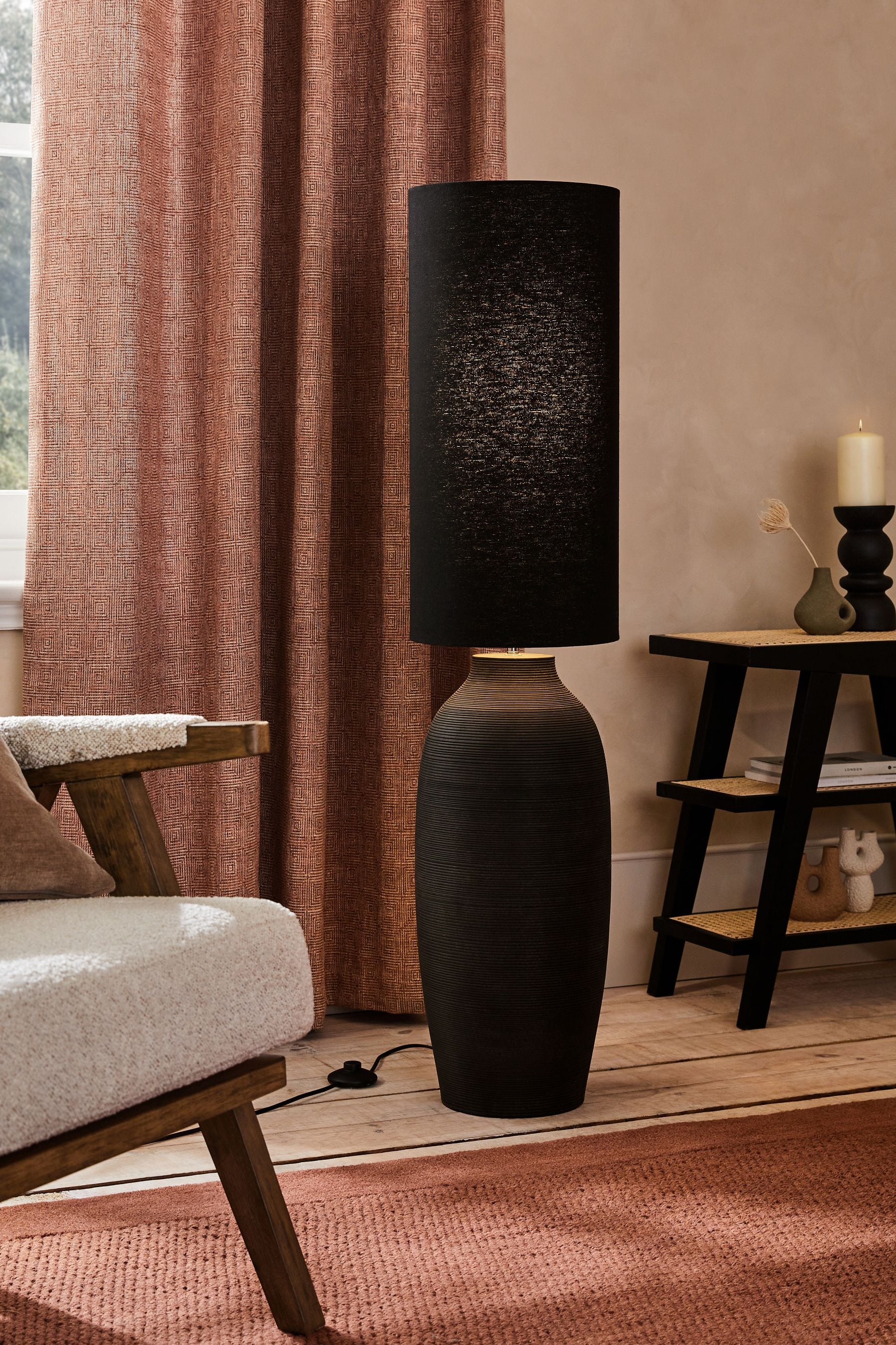 Buy Black Fairford Floor Lamp from the Next UK online shop