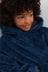Navy Soft Touch Fleece Hooded Blanket (3-16yrs)