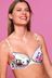 B by Ted Baker Pink Floral Satin Non Padded Under Wire Bra