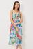 Phase Eight Natural River Floral Tiered Dress